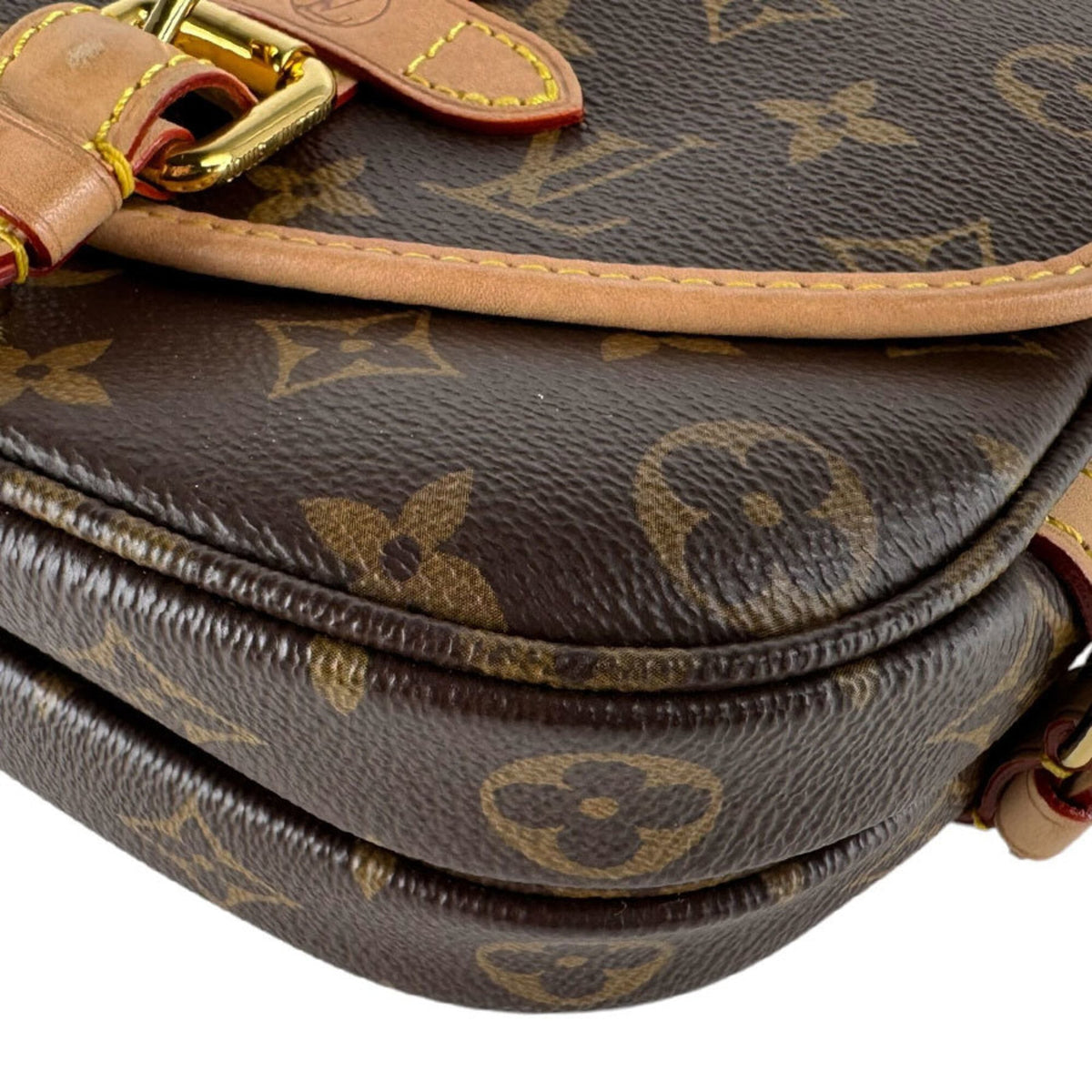 Louis Vuitton Brown Monogram Monogram Handbag Shoulder Bag (Pre-Owned)