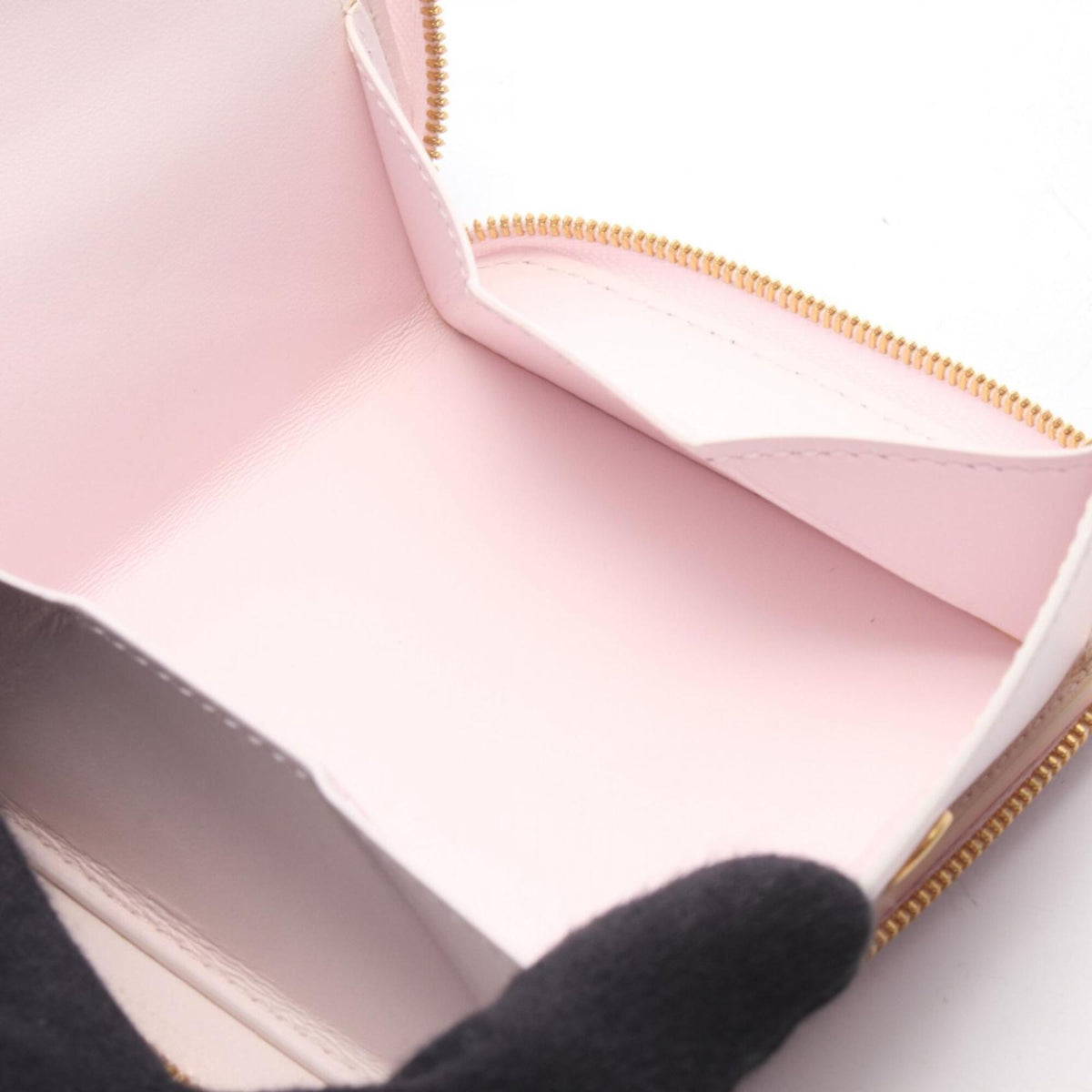 Bottega Veneta Pink Leather Wallet (Bi-Fold) (Pre-Owned)