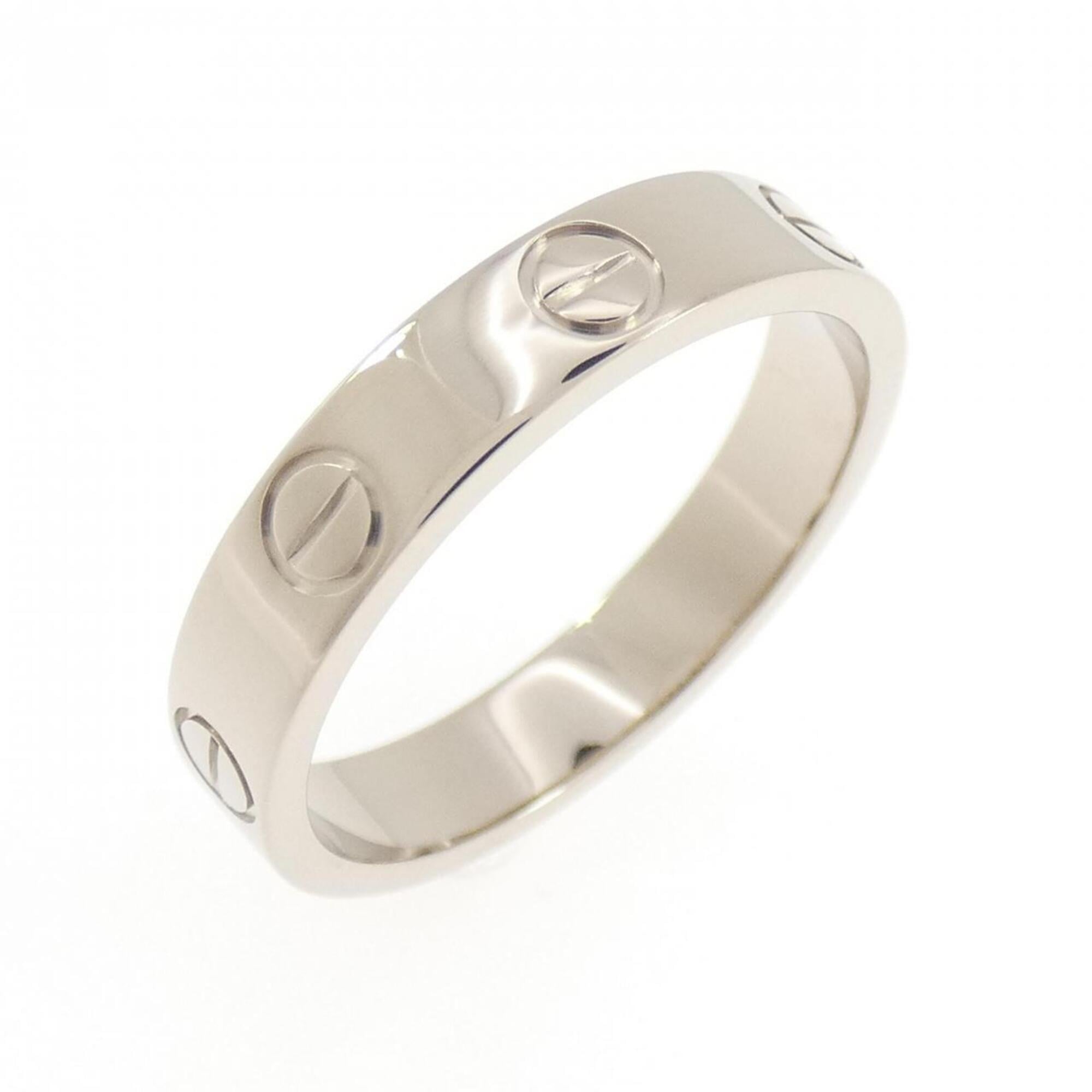 Cartier Love White Gold (18K) Band Ring (Pre-Owned)