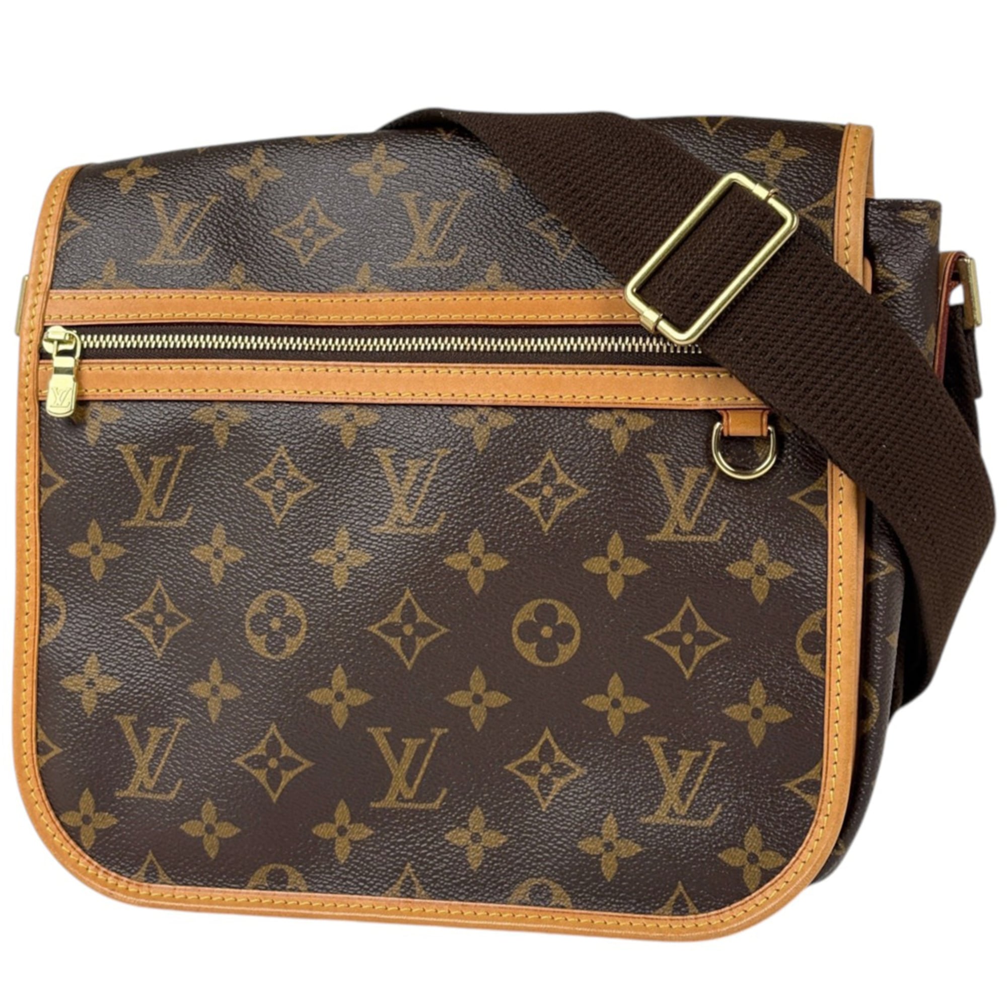 Louis Vuitton Brown Monogram Shoulder Bag (Pre-Owned)
