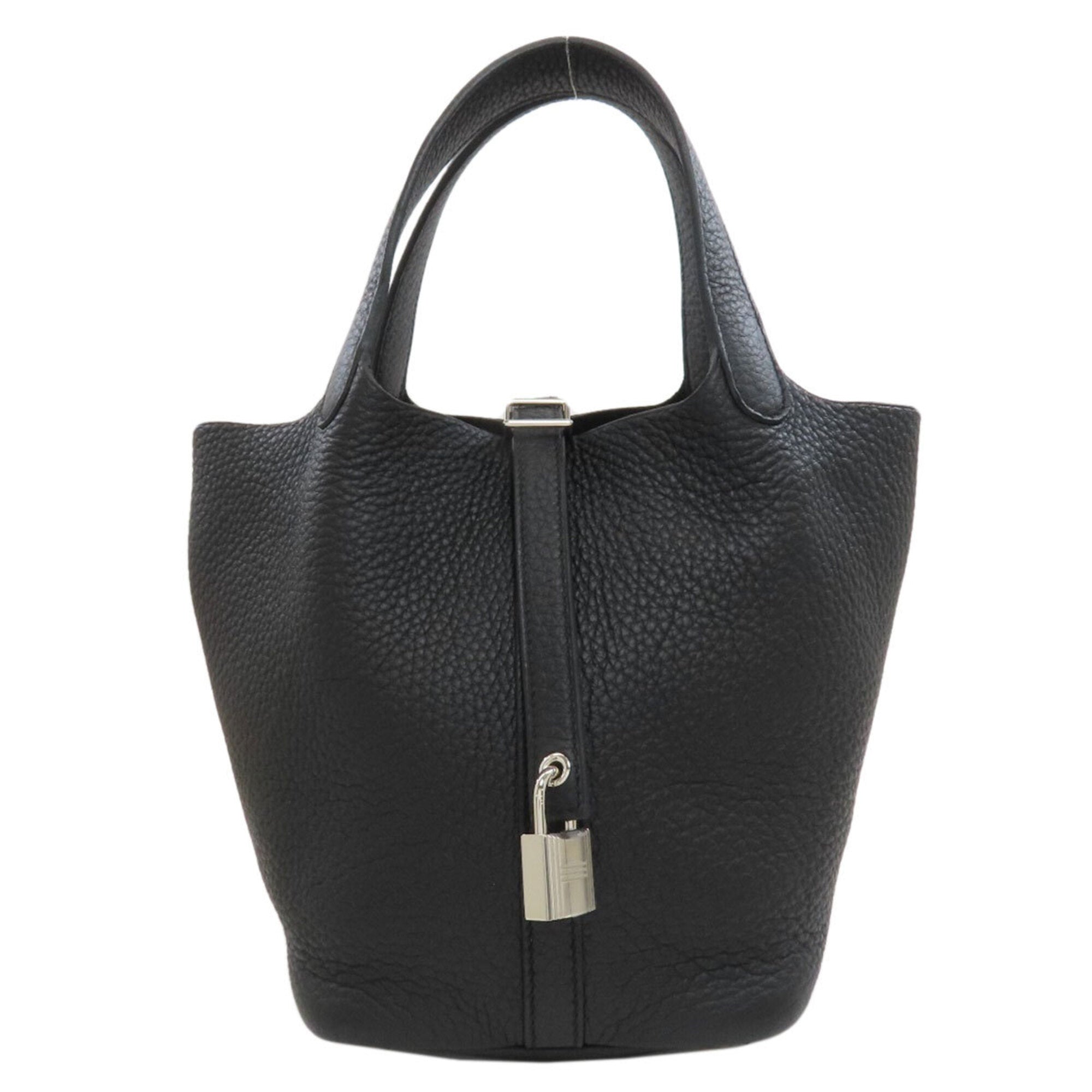Hermes Picotin Black Handbag (Pre-Owned)