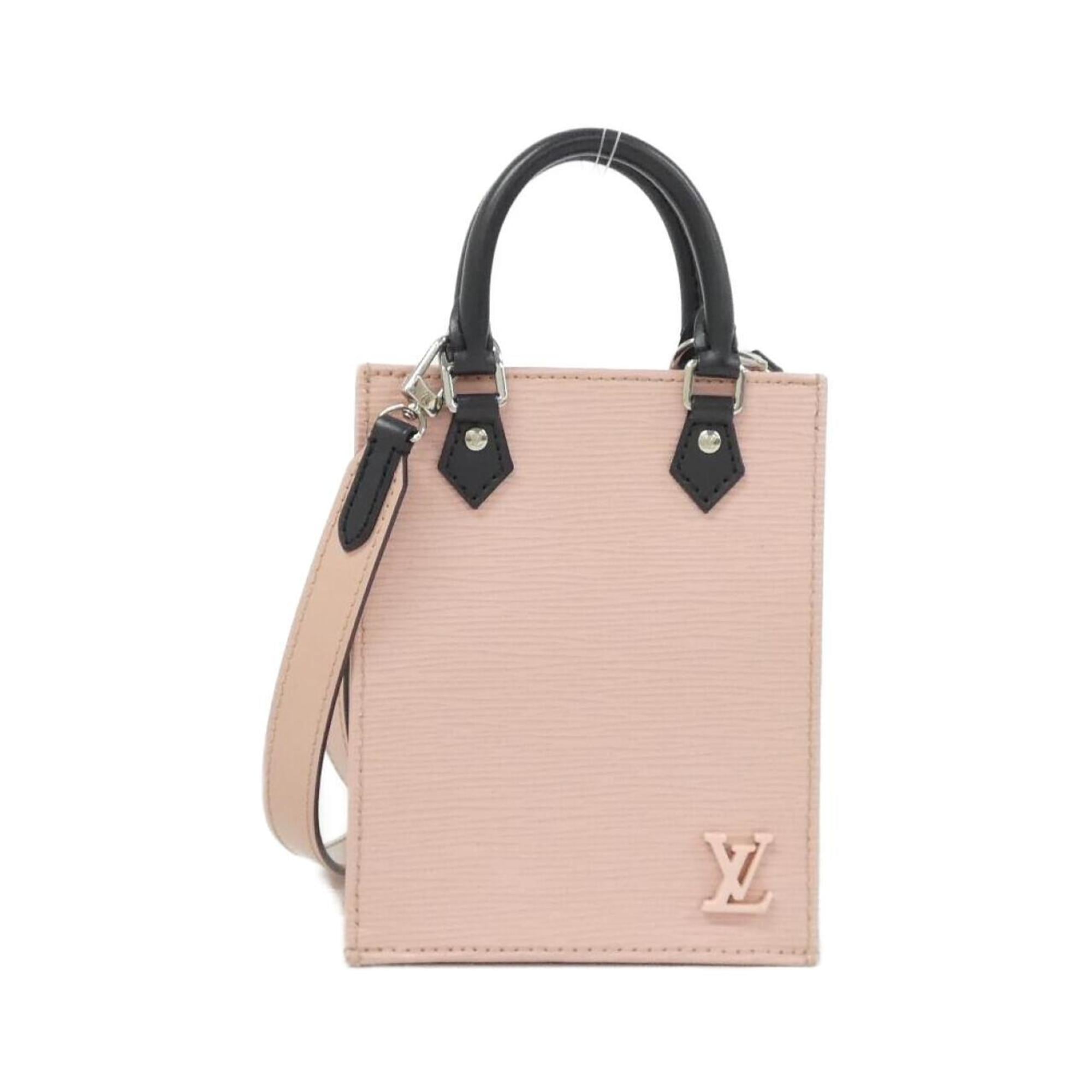 Louis Vuitton Rose Ballerine Leather Shoulder Bag (Pre-Owned)