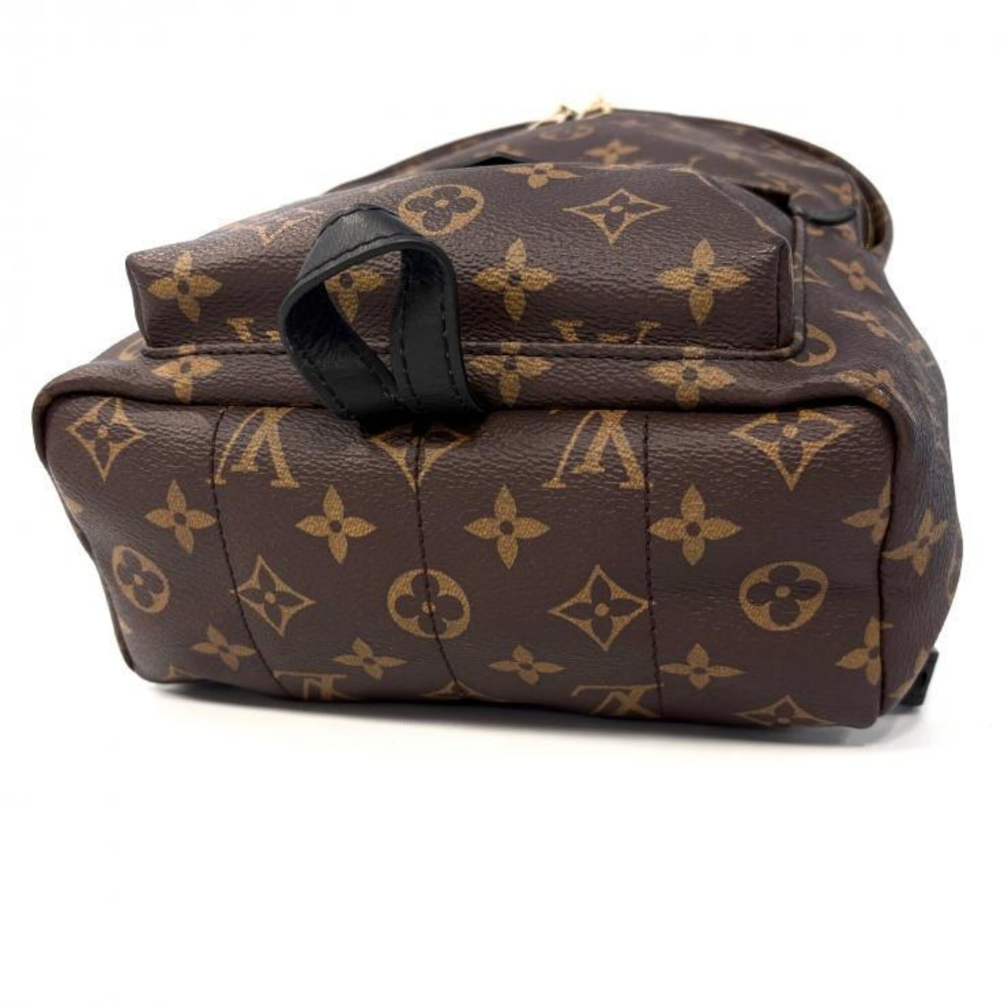 Louis Vuitton Black Brown Monogram Monogram Backpack (Pre-Owned)