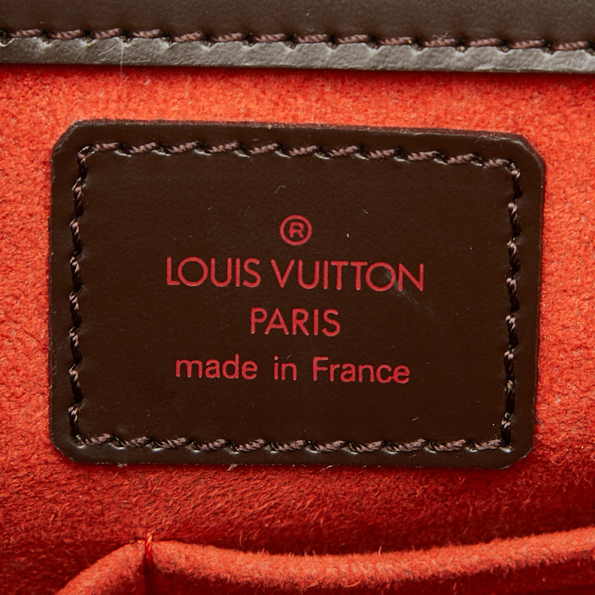 Louis Vuitton Brown Leather Handbag (Pre-Owned)
