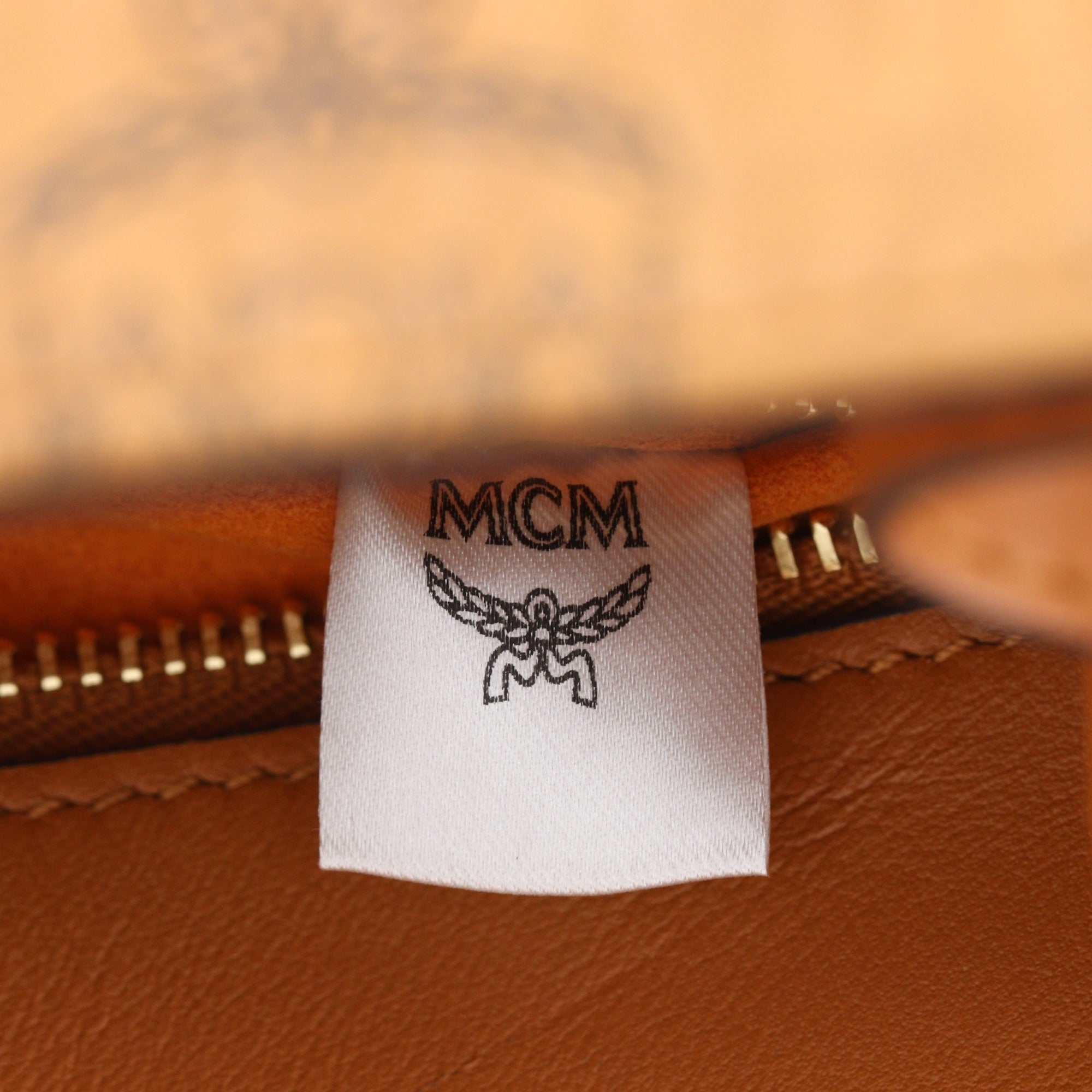 Mcm Brown Pvc Shoulder Bag (Pre-Owned)