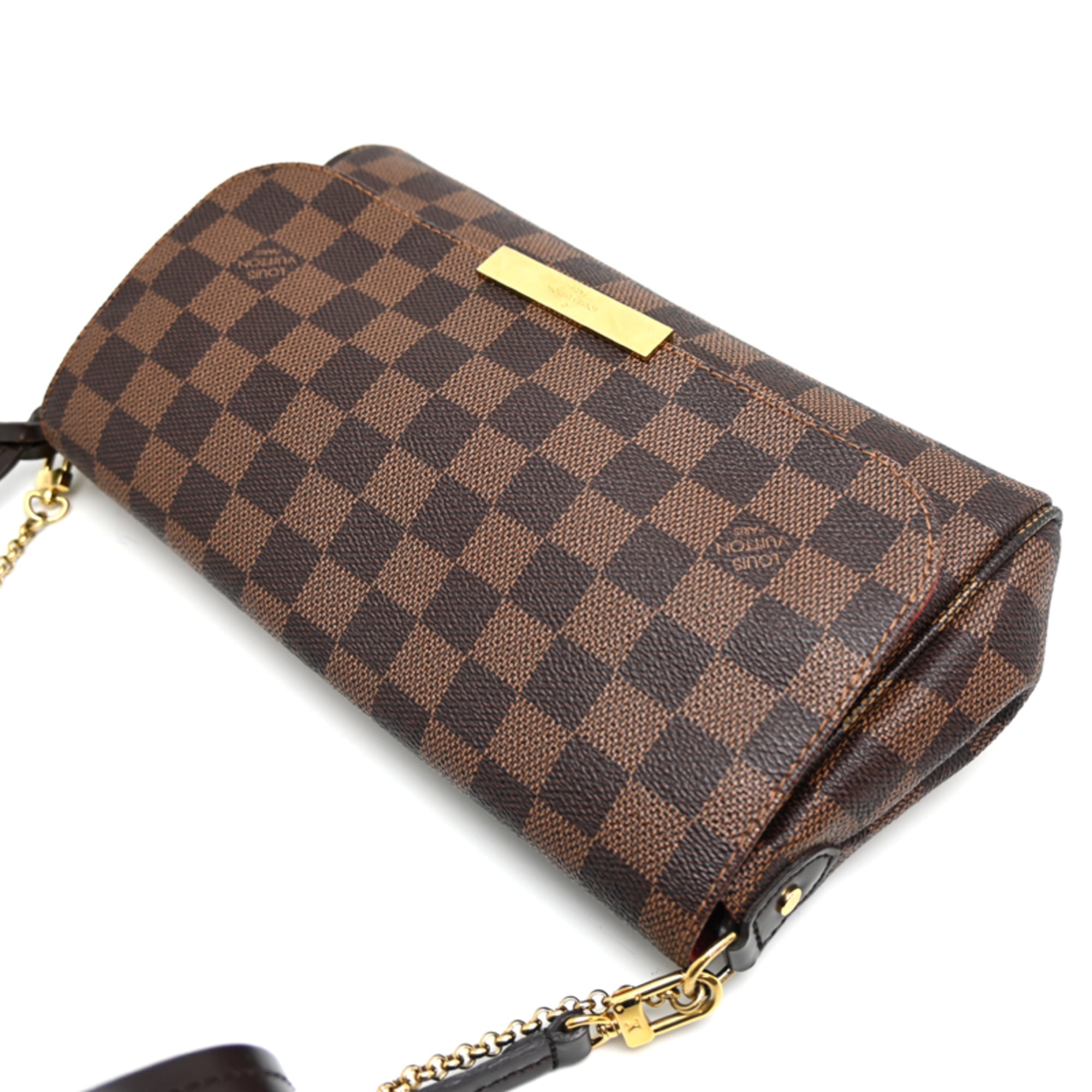 Louis Vuitton Brown Damier Canvas Shoulder Bag (Pre-Owned)