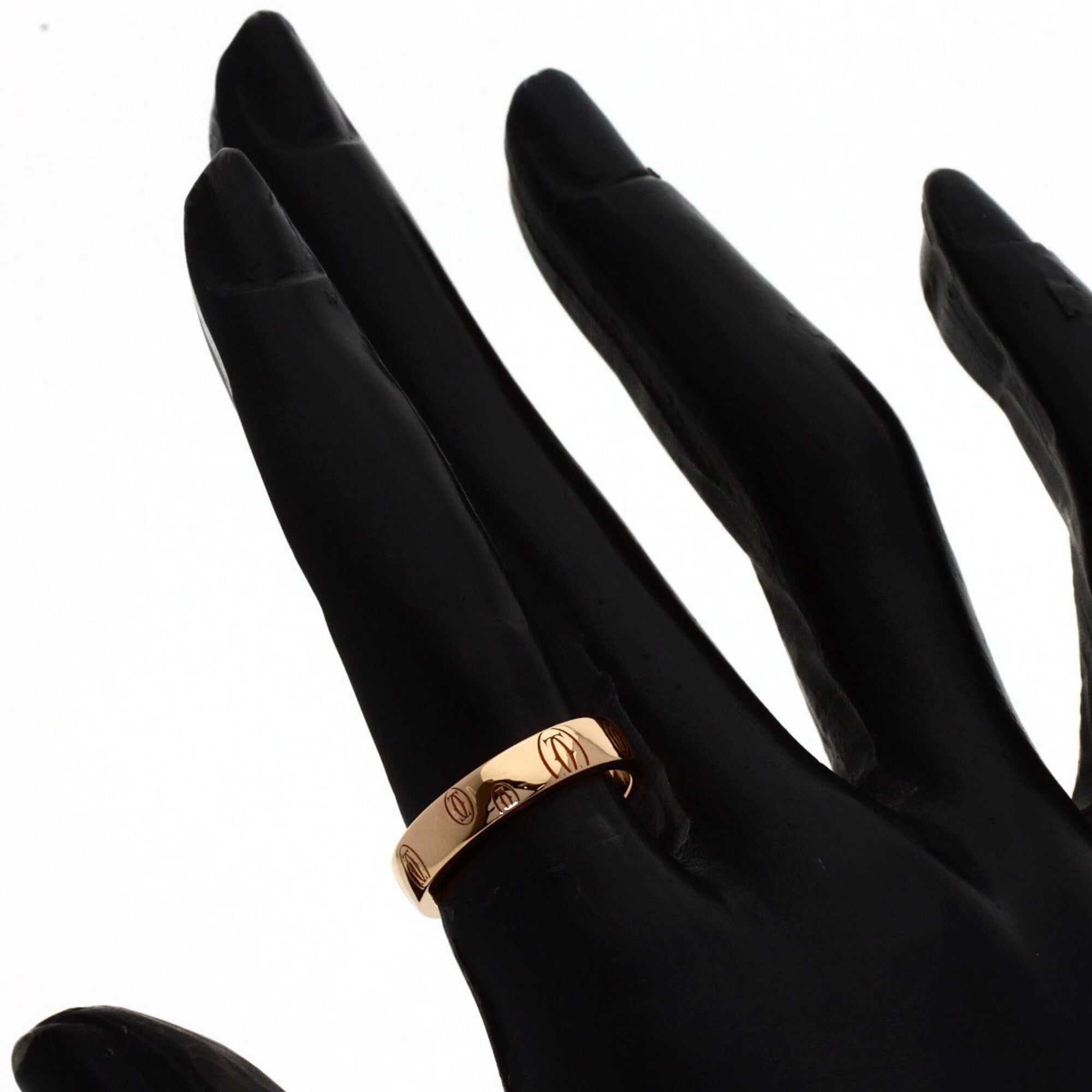 Cartier Happy Birthday Pink Gold (18K) Band Ring (Pre-Owned)
