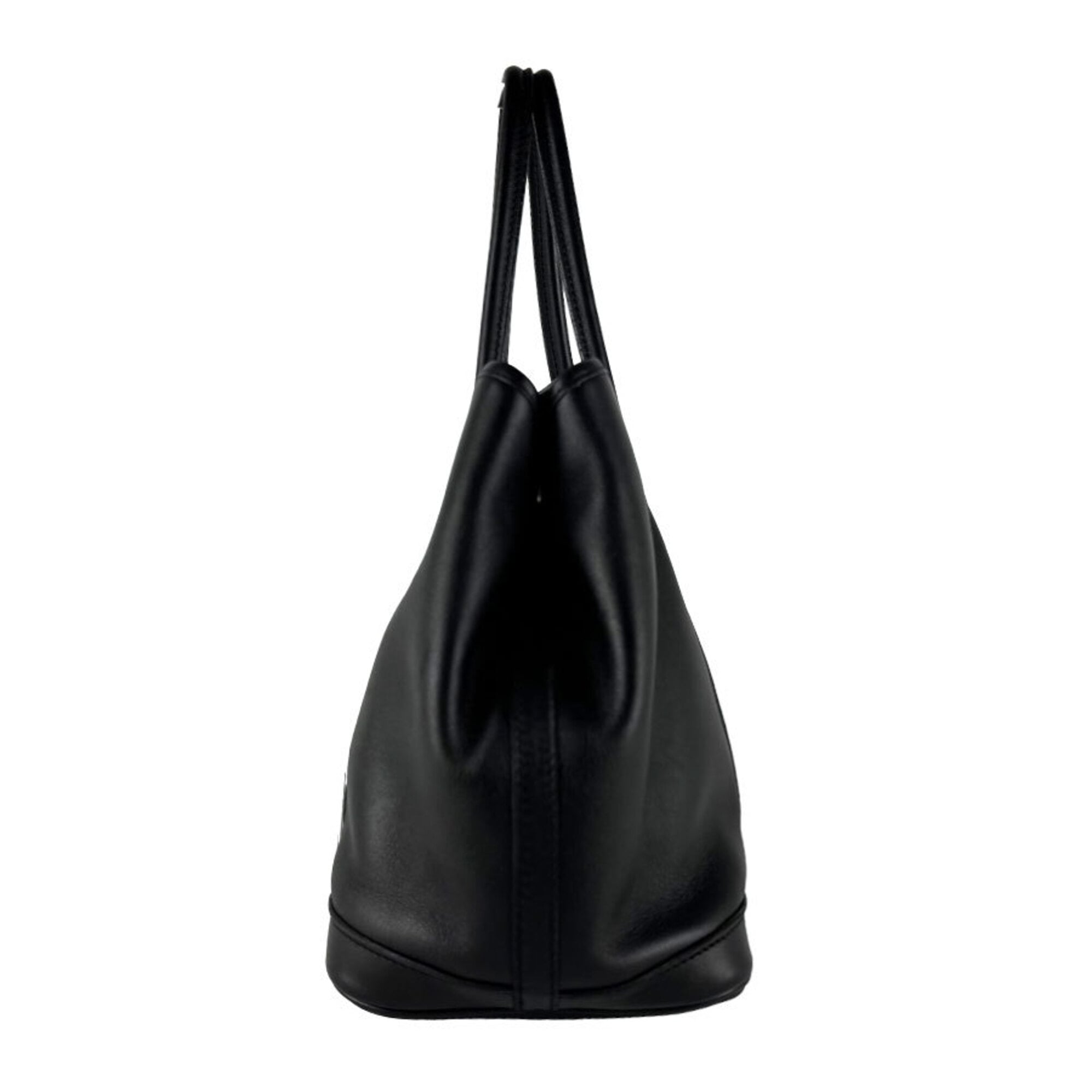 Hermes Black Swift Leather Handbag (Pre-Owned)