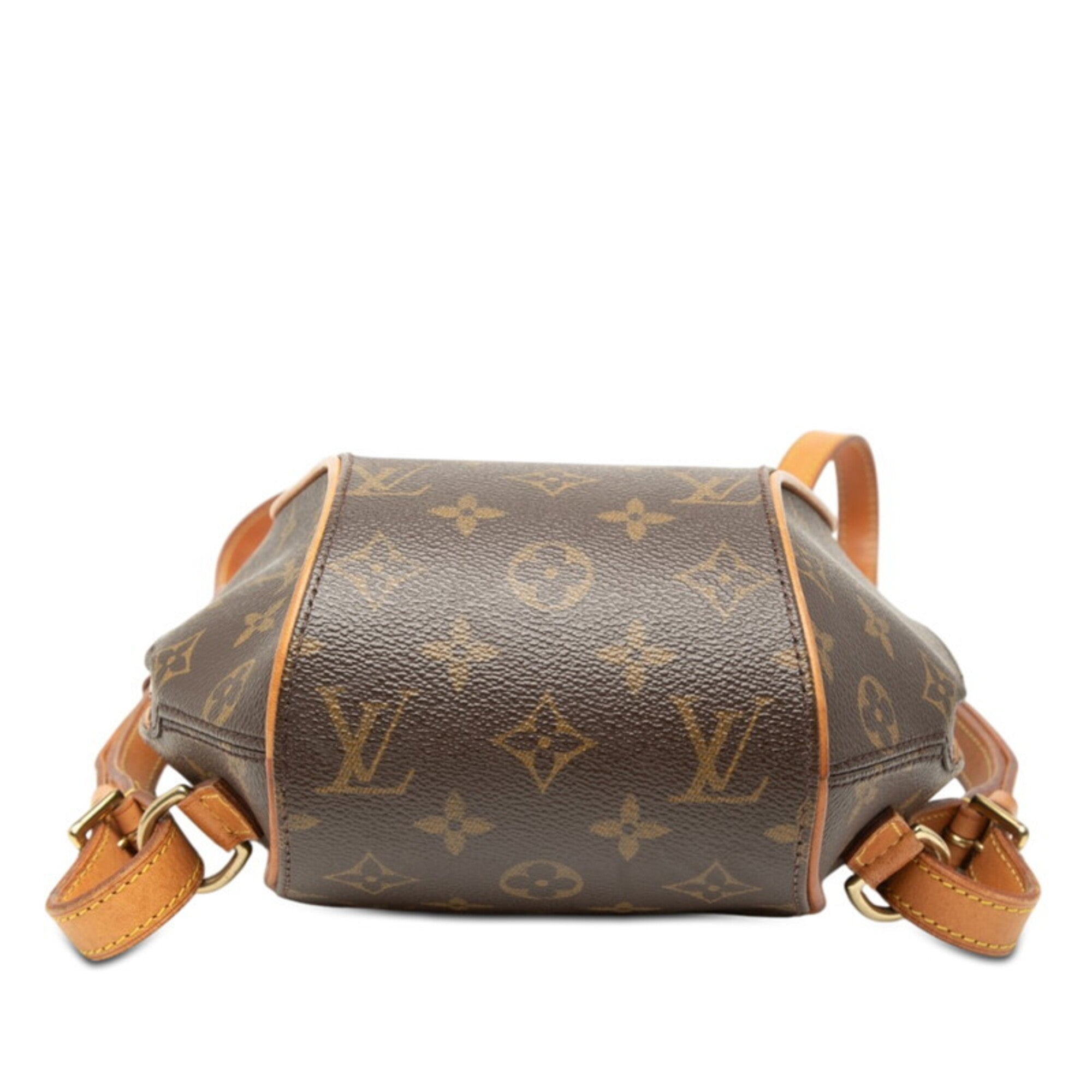 Louis Vuitton Monogram Brown Pvc Leather Backpack (Pre-Owned)