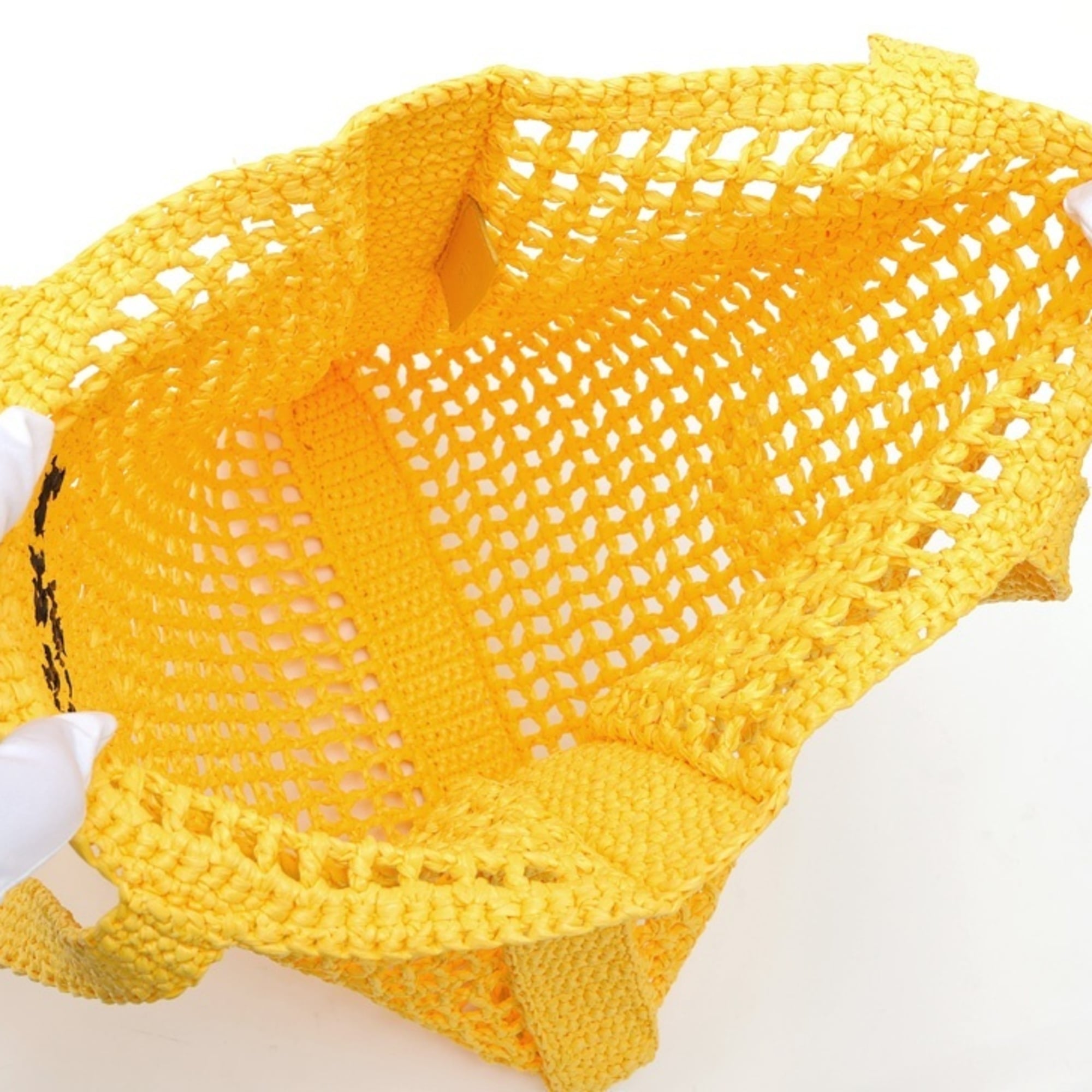 Prada Yellow Tote Bag (Pre-Owned)