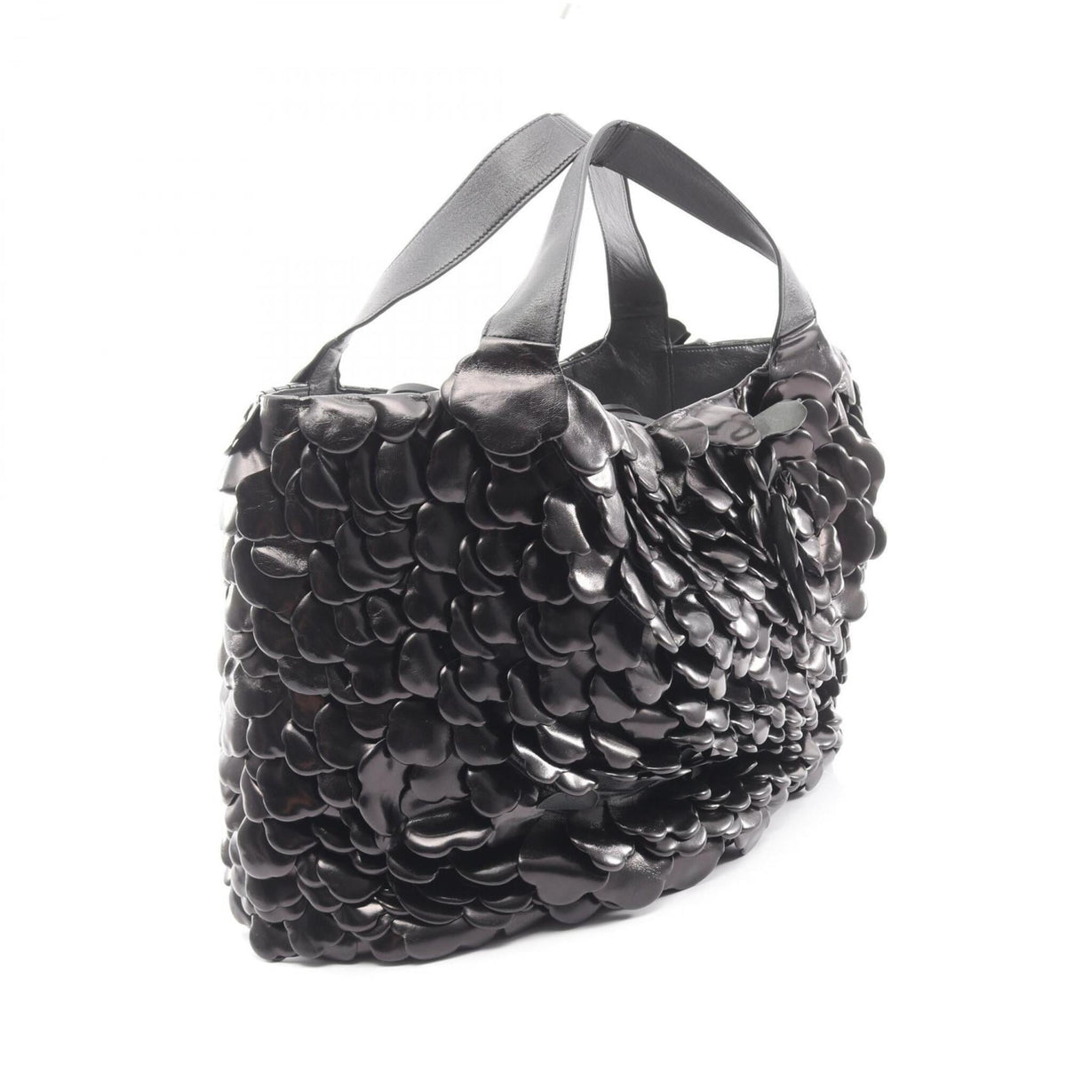 Valentino Black Leather Handbag (Pre-Owned)