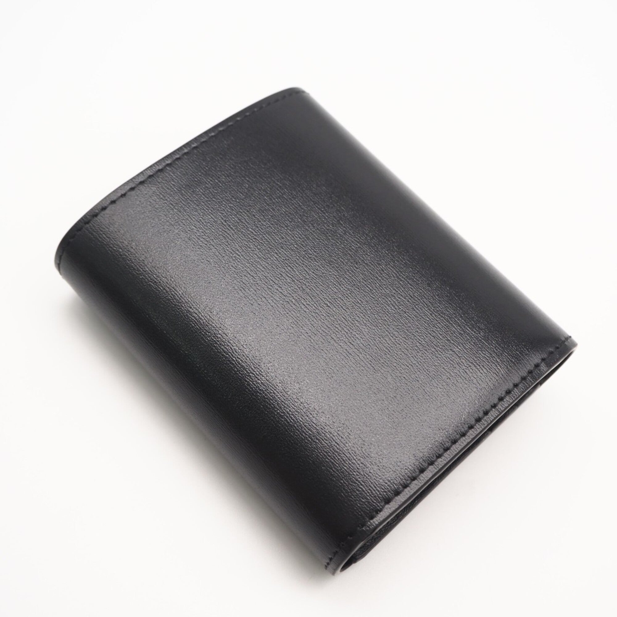 Celine Black Leather Wallet (Tri-Fold) (Pre-Owned)