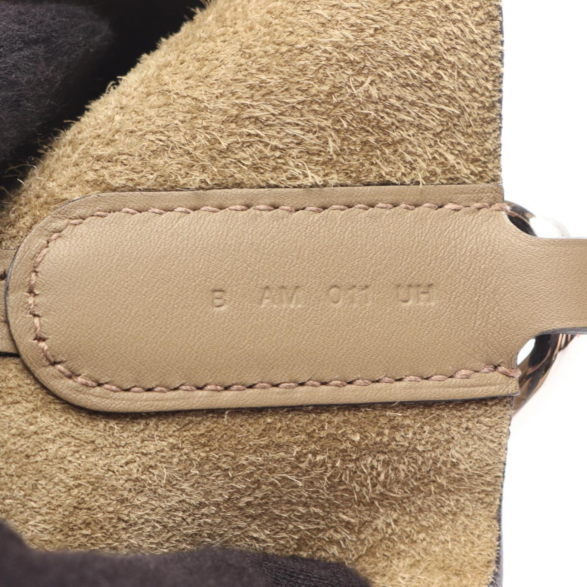 Hermes Beige Taurillon Clemence Leather Handbag (Pre-Owned)
