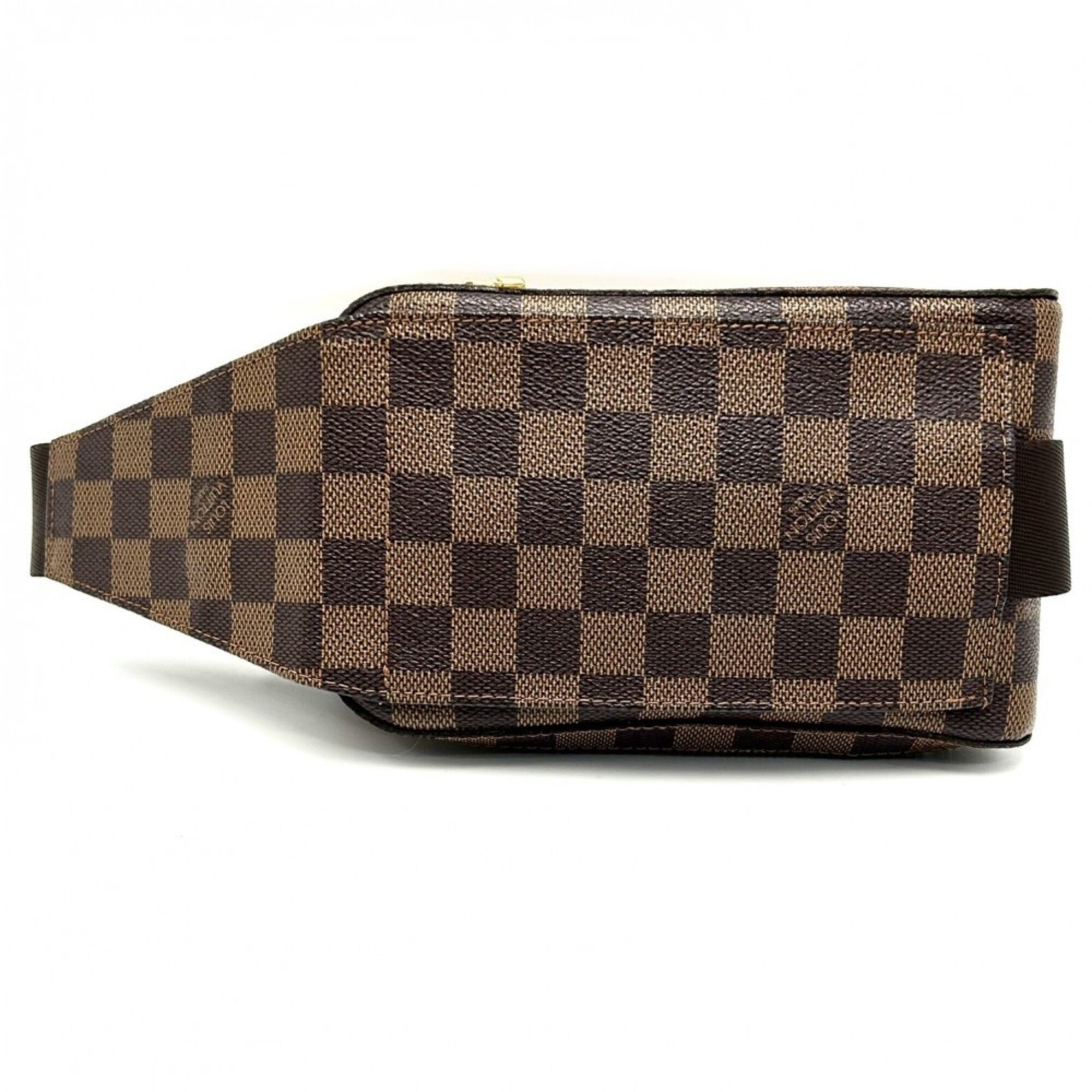 Louis Vuitton Brown Damier Canvas Fanny Pack Pouch Sling Bag (Pre-Owned)