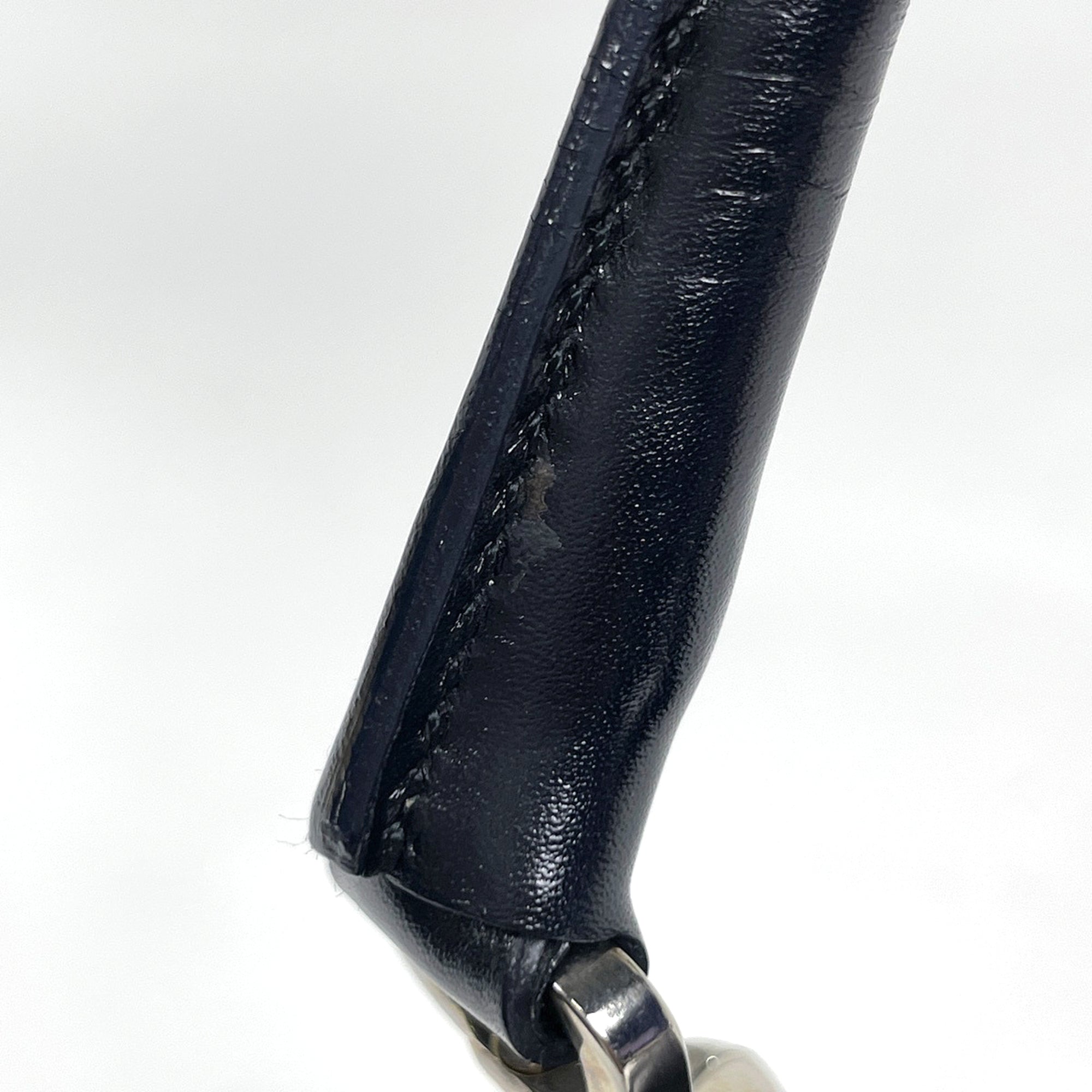 Prada Black Leather Handbag (Pre-Owned)