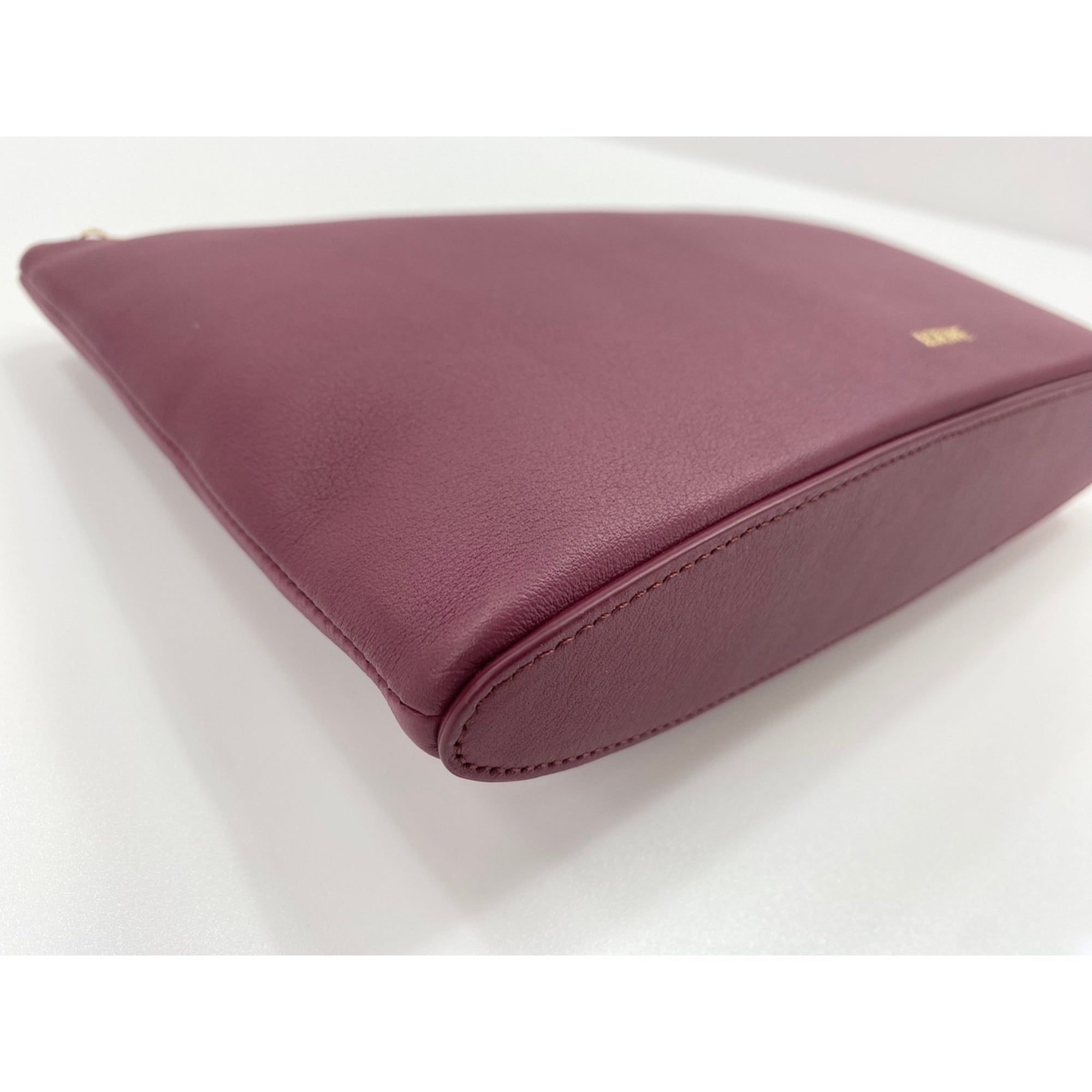 Loewe Wine Clutch Bag Pouch (Pre-Owned)