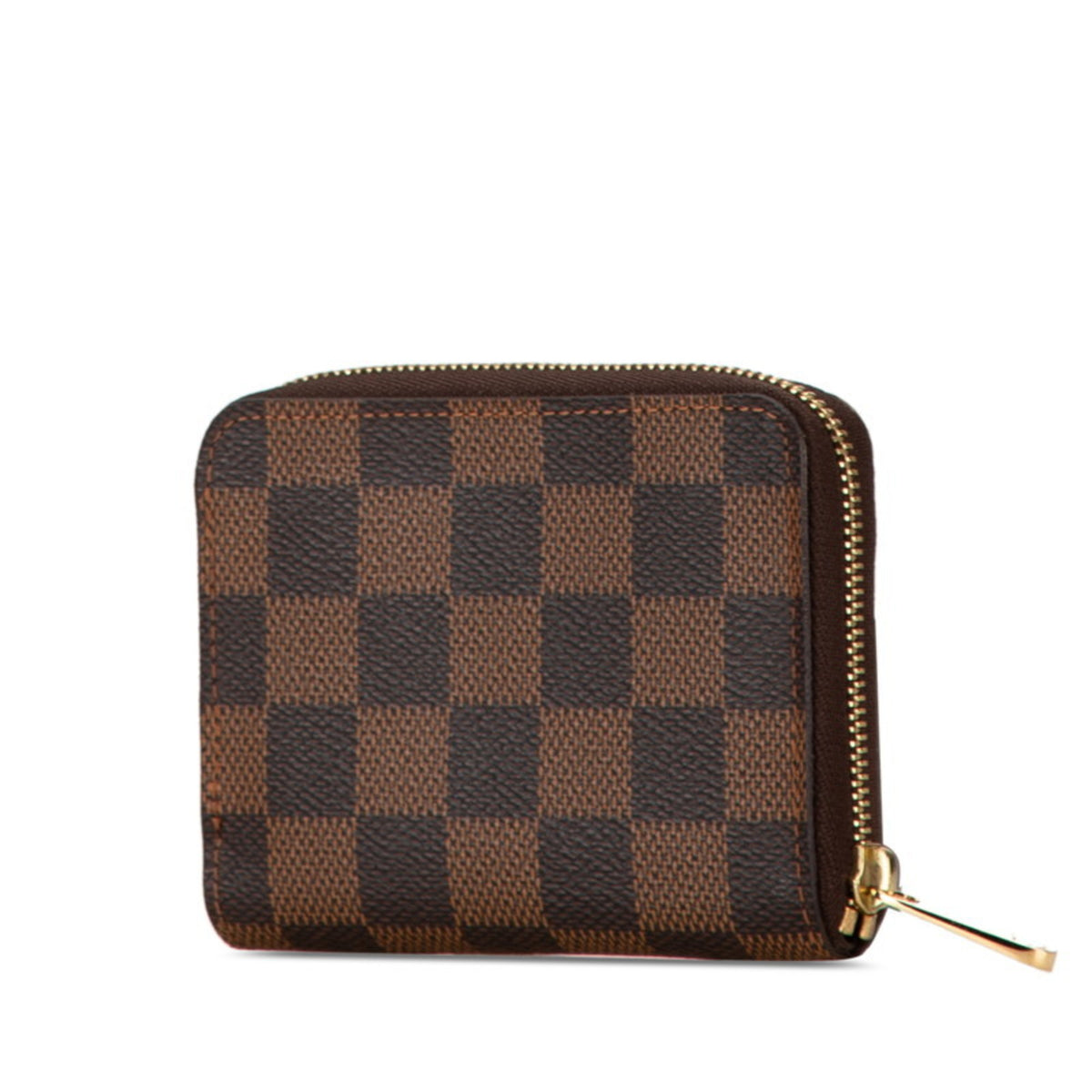 Louis Vuitton Brown Pvc Leather Coin Purse/Coin Case (Pre-Owned)