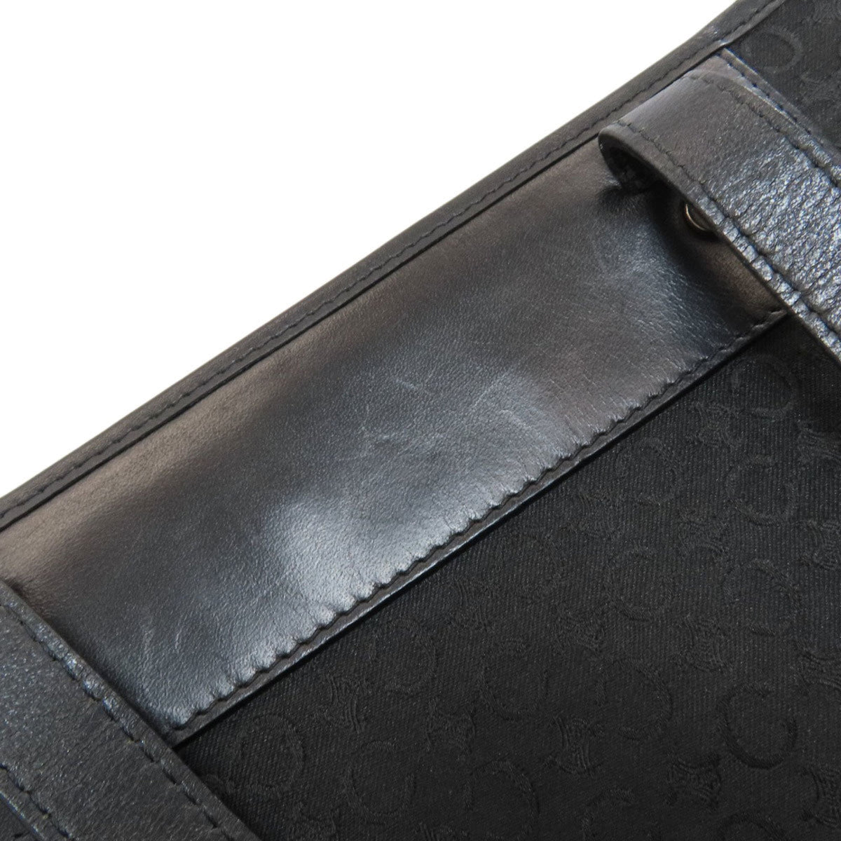Celine Black Canvas Handbag (Pre-Owned)
