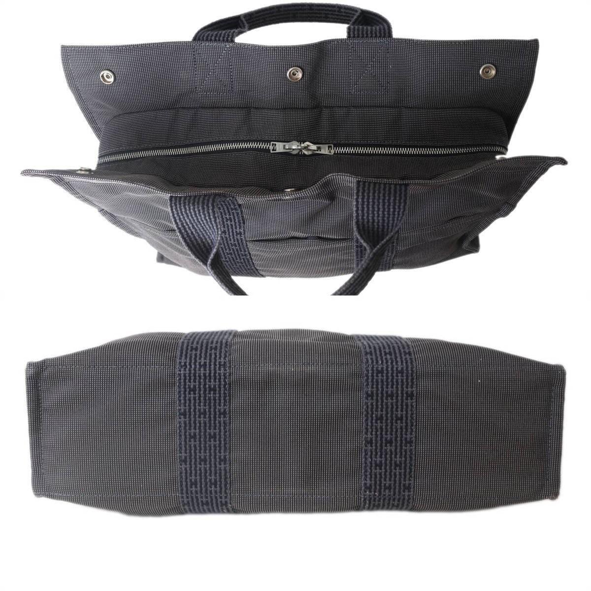Hermes Her Line Gray Tote Bag (Pre-Owned)