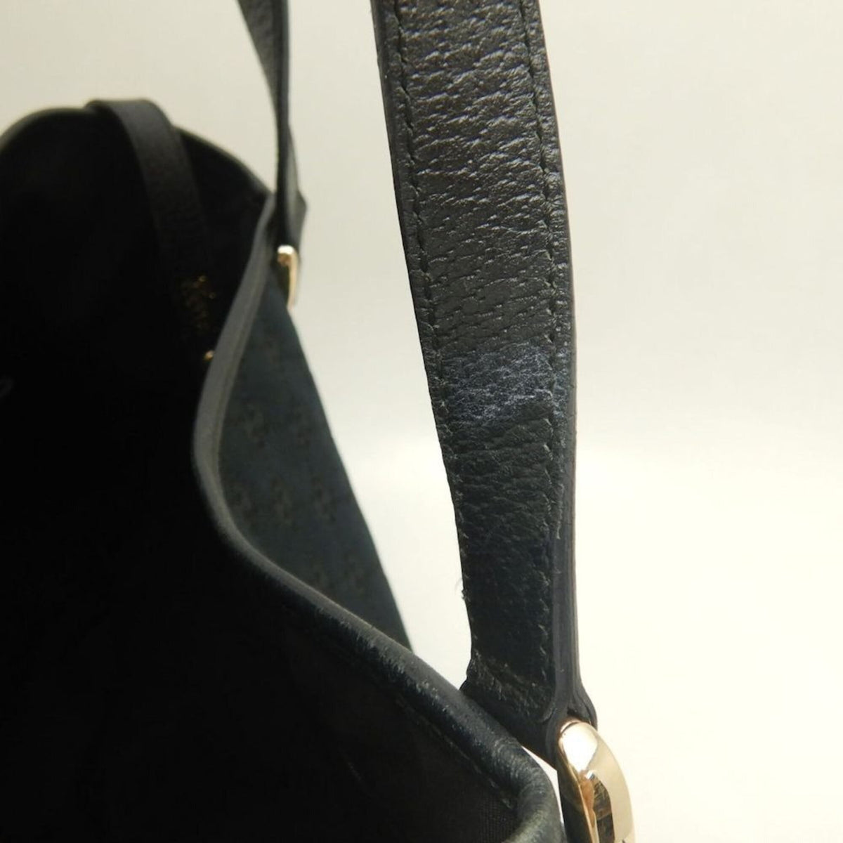 Gucci Black Gg Canvas Tote Bag (Pre-Owned)