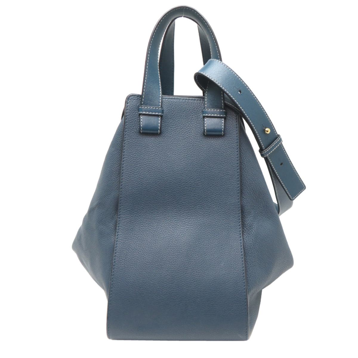 Loewe Blue Leather Handbag (Pre-Owned)