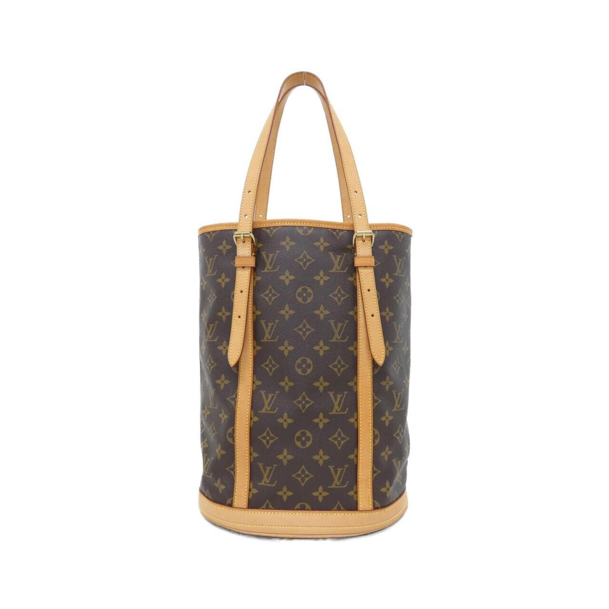 Louis Vuitton Marron Coated Canvas Pouch Shoulder Bag (Pre-Owned)