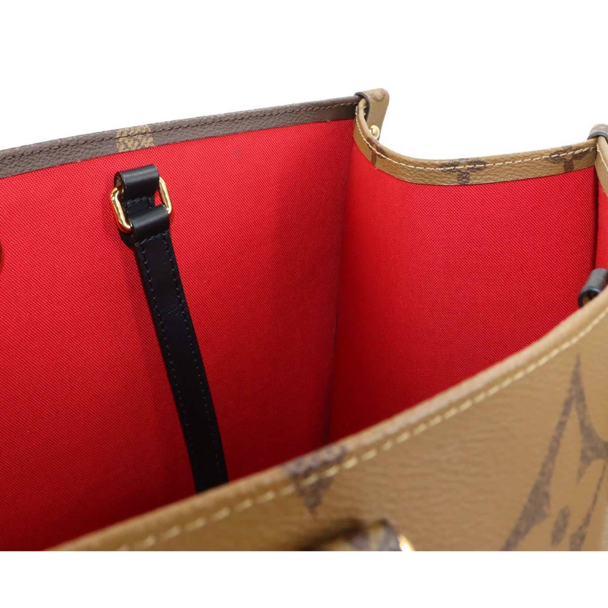 Louis Vuitton Monogram Monogram Reverse Monogram Reverse Handbag Tote Bag (Pre-Owned)