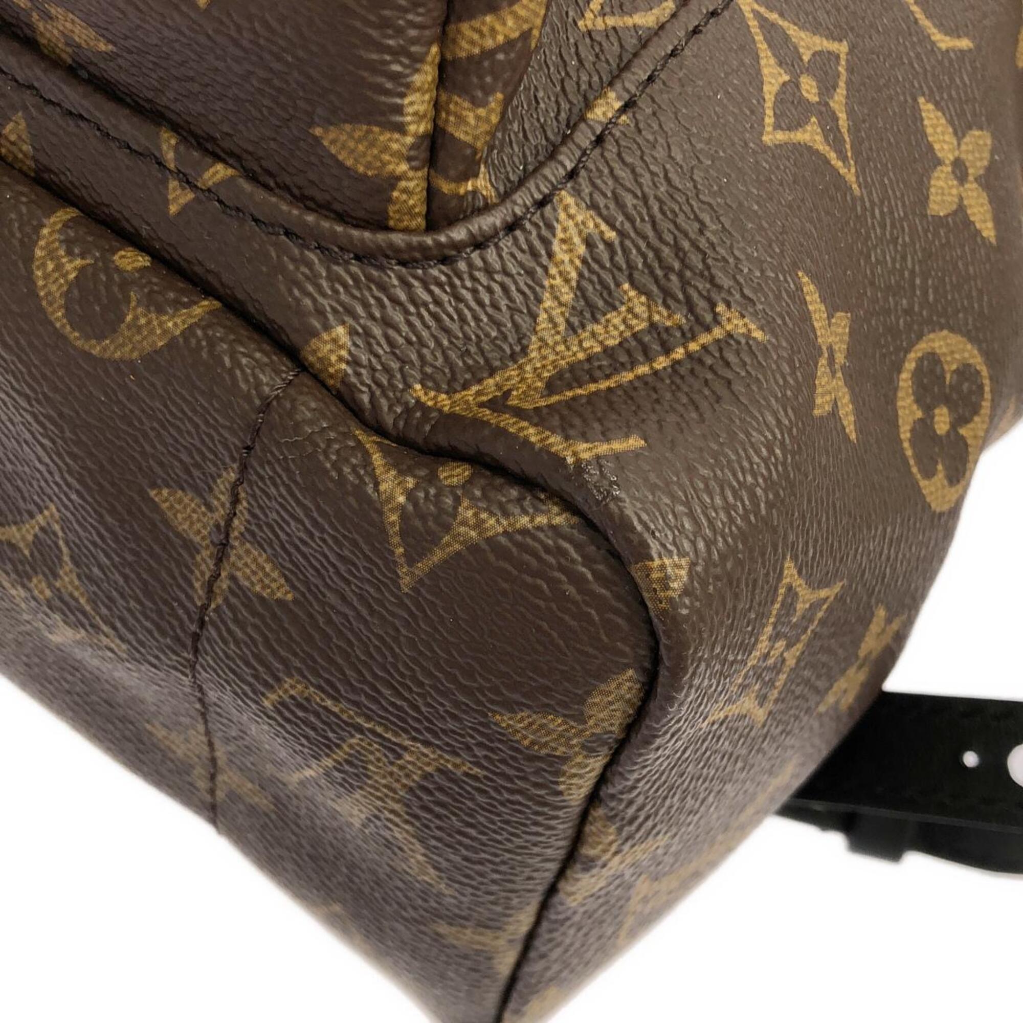 Louis Vuitton Marron Coated Canvas Backpack (Pre-Owned)
