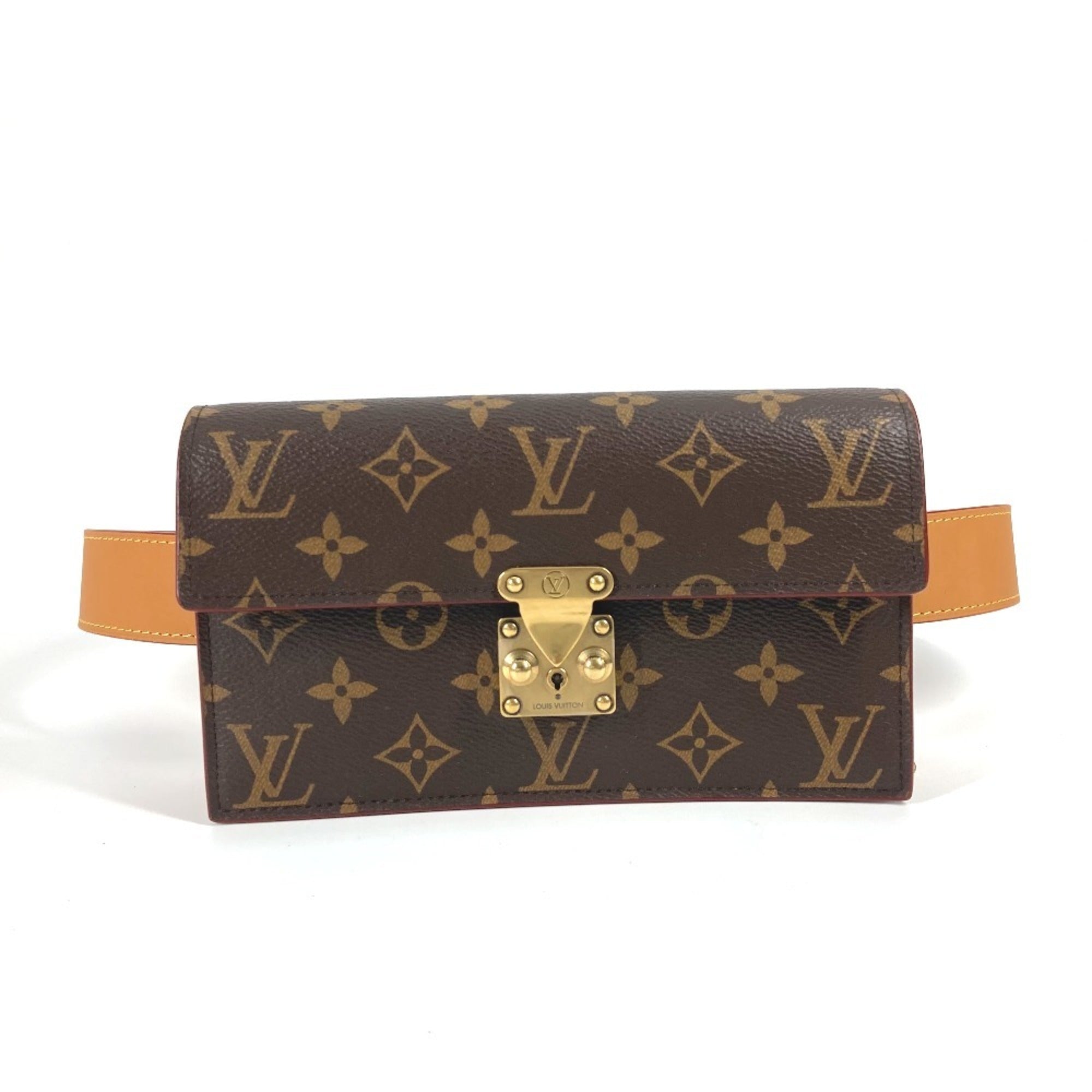 Louis Vuitton Brown Monogram Fanny Pack Shoulder Bag (Pre-Owned)