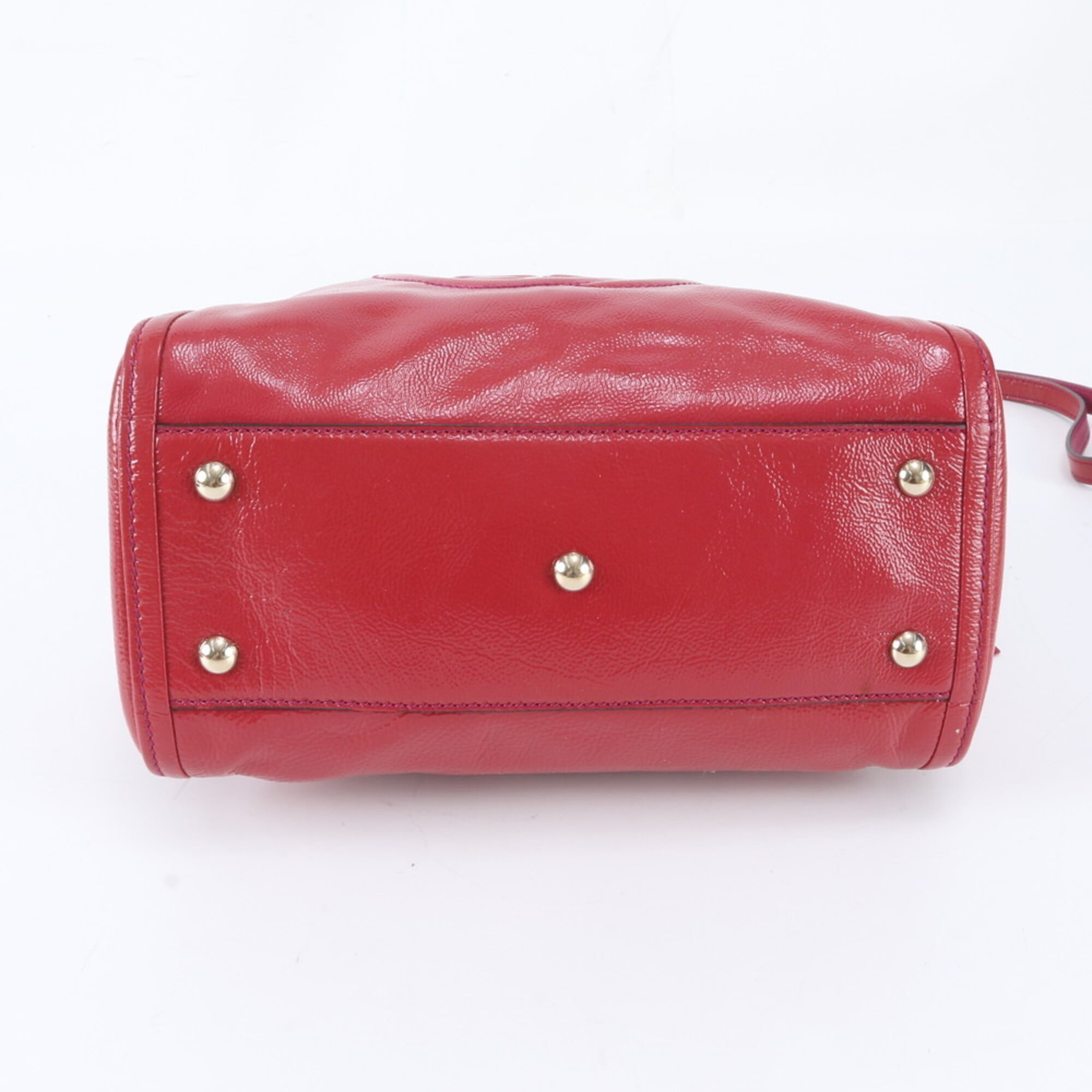 Gucci Soho Pink Leather Handbag Shoulder Bag (Pre-Owned)