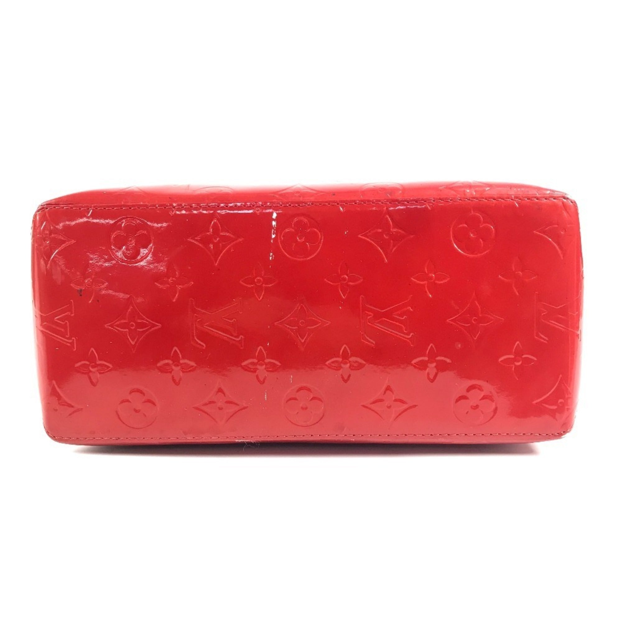 Louis Vuitton Monogram Vernis Red Color Rouge Monogram Vernis Shoulder Bag Tote Bag (Pre-Owned)