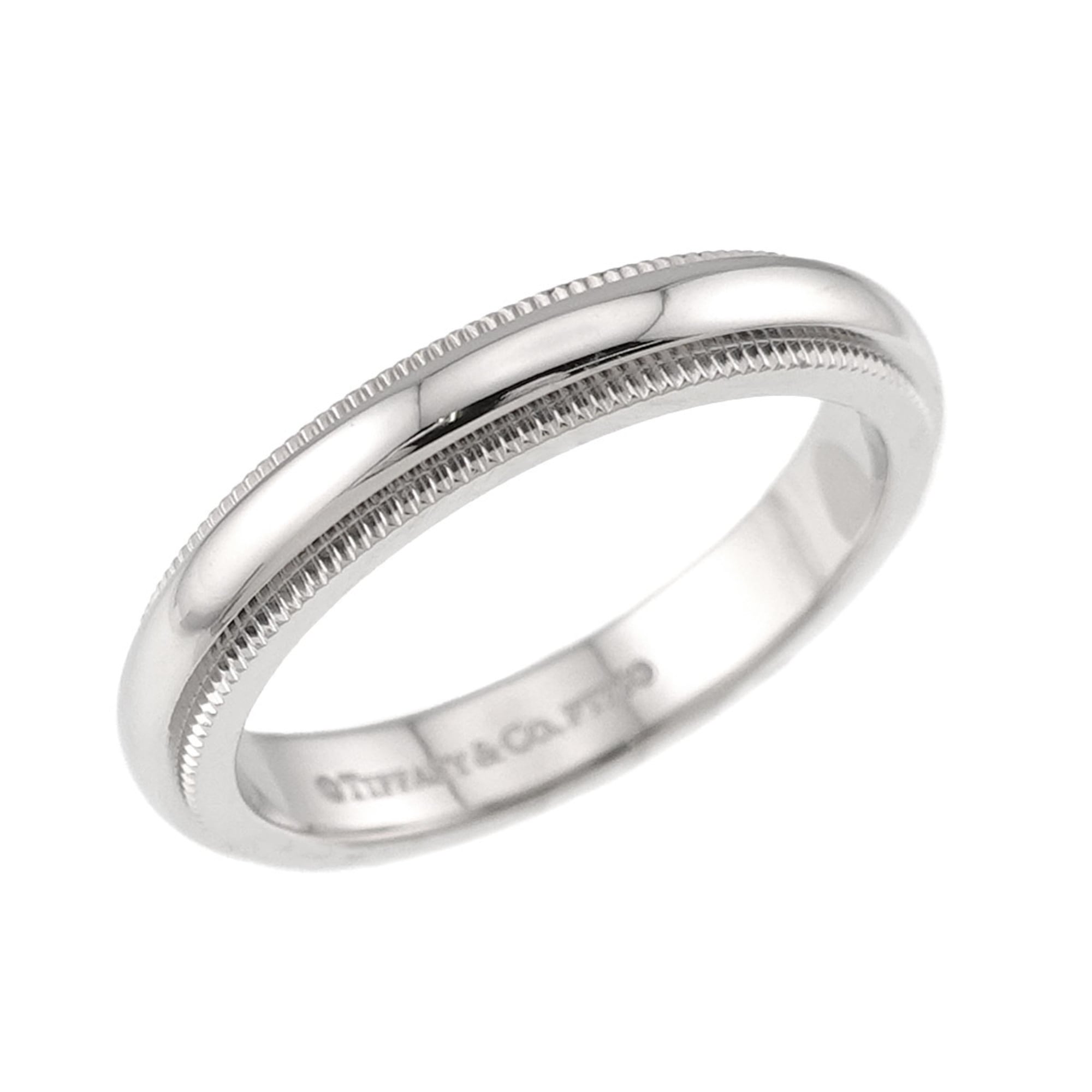 Tiffany Platinum 950 Band Ring (Pre-Owned)