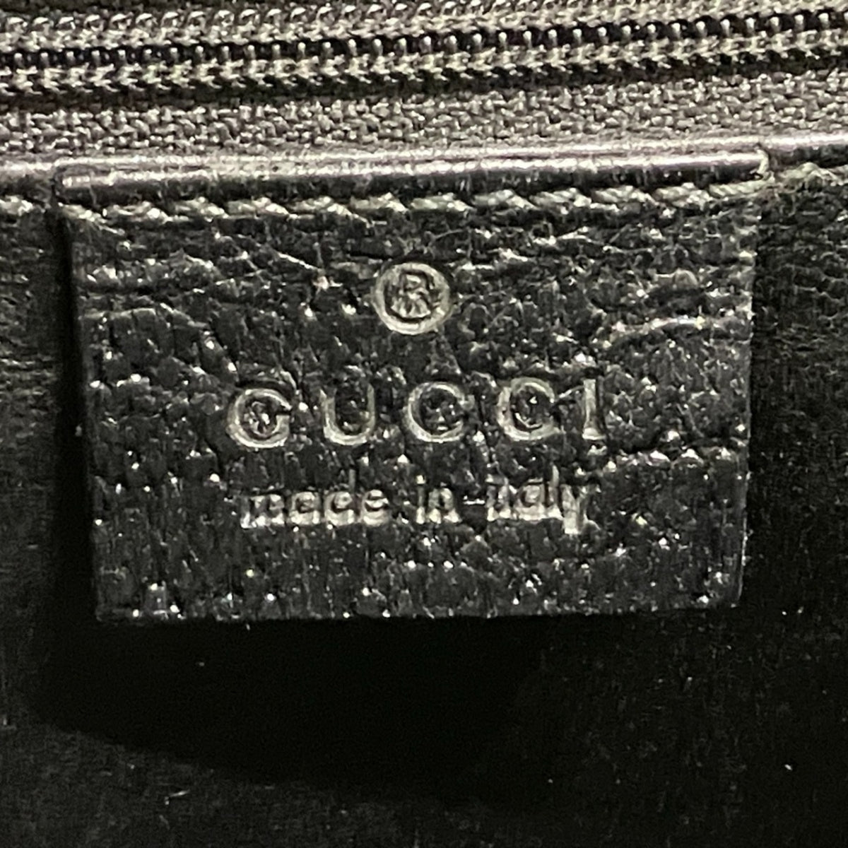 Gucci Black Bamboo Leather Handbag (Pre-Owned)