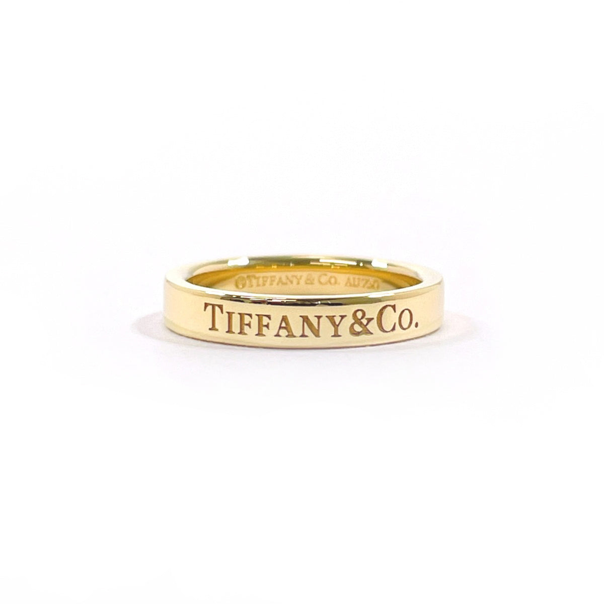 Tiffany Gold Yellow Gold (18K) Band Ring (Pre-Owned)