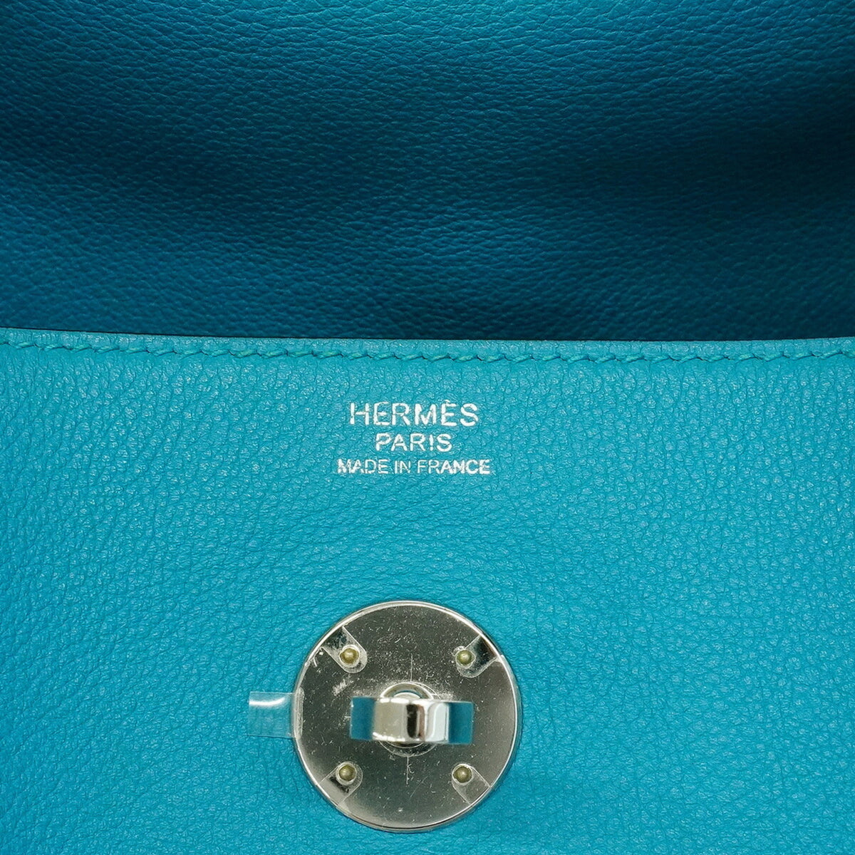 Hermes Blue Handbag (Pre-Owned)