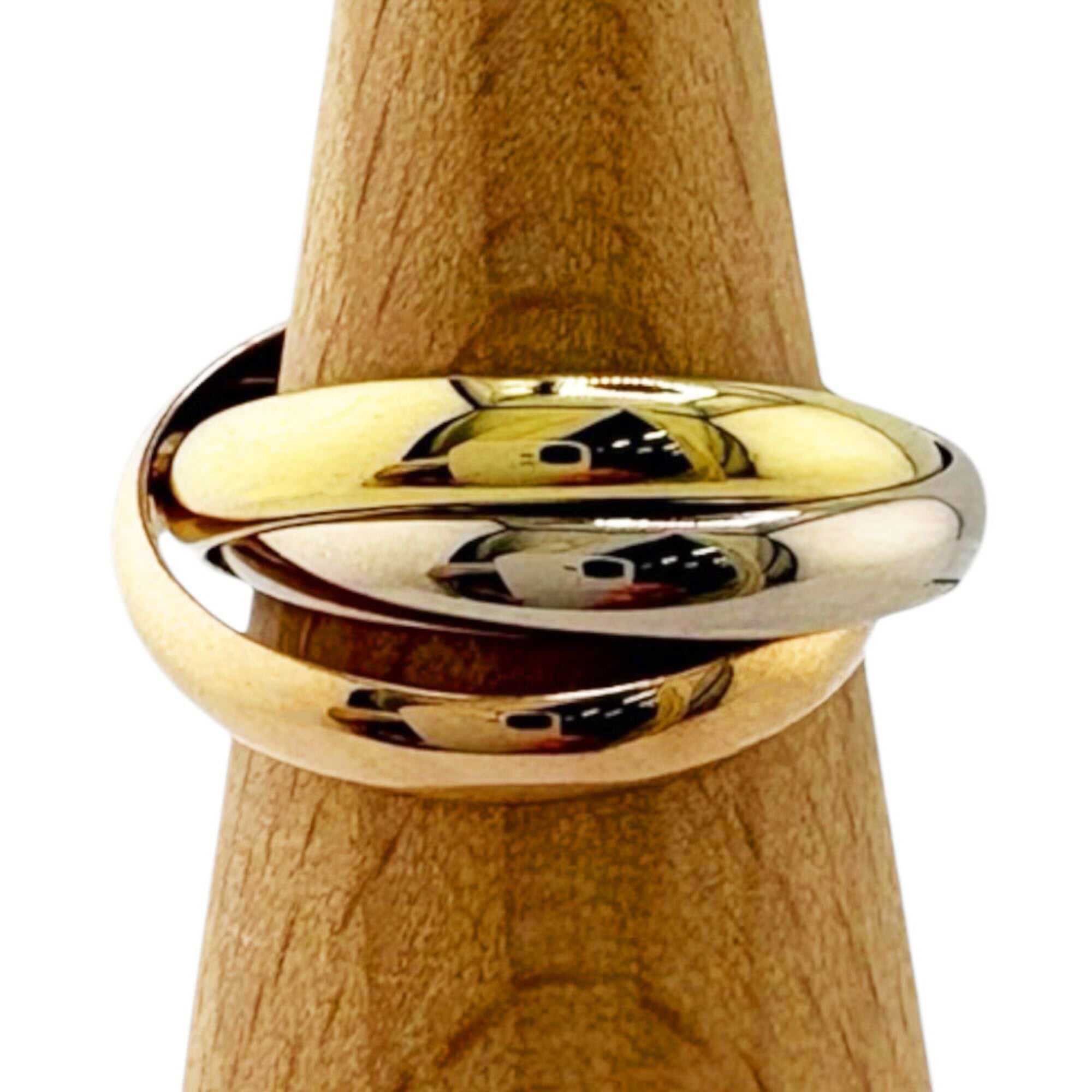 Cartier Gold Silver Pink Gold Yellow Gold (18K) Pink Gold (18K) White Gold (18K) Band Ring (Pre-Owned)