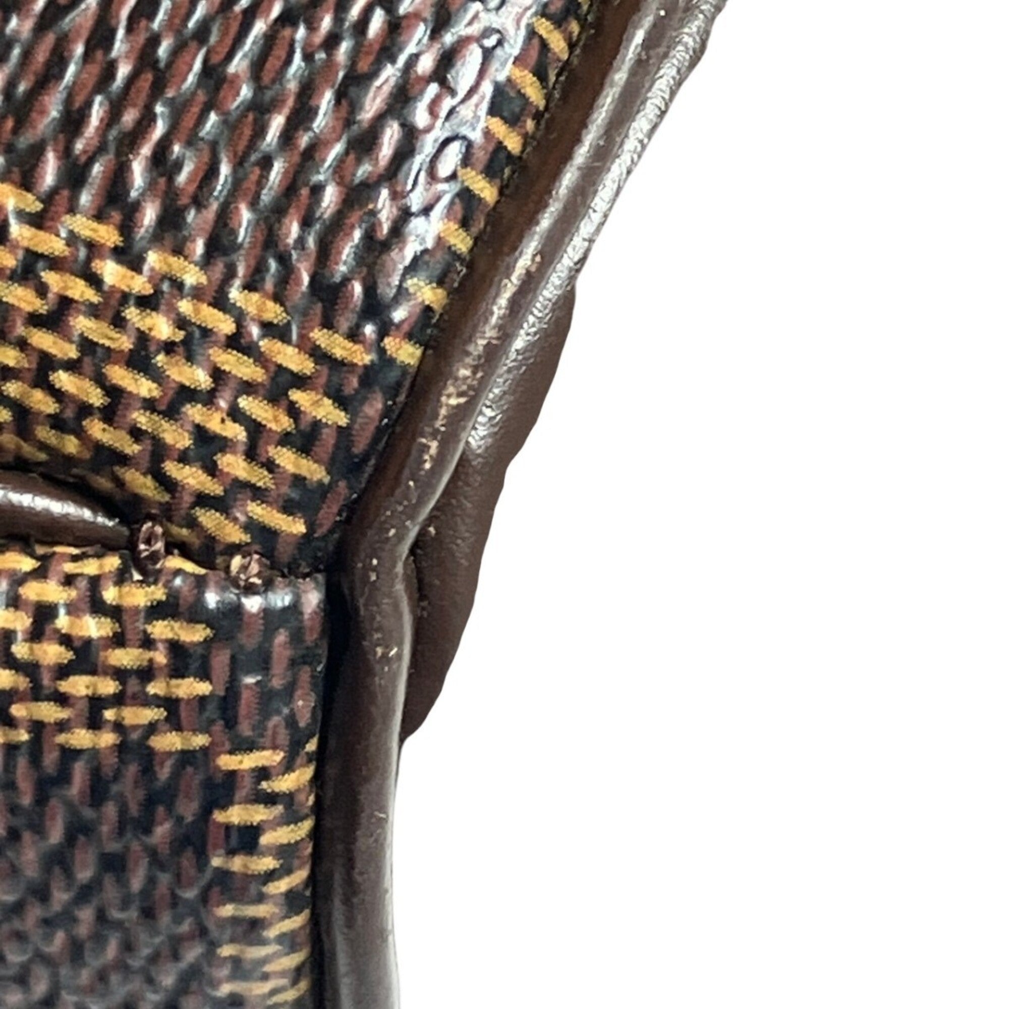 Louis Vuitton Brown Damier Canvas Galle Damier Canvas Shoulder Bag (Pre-Owned)