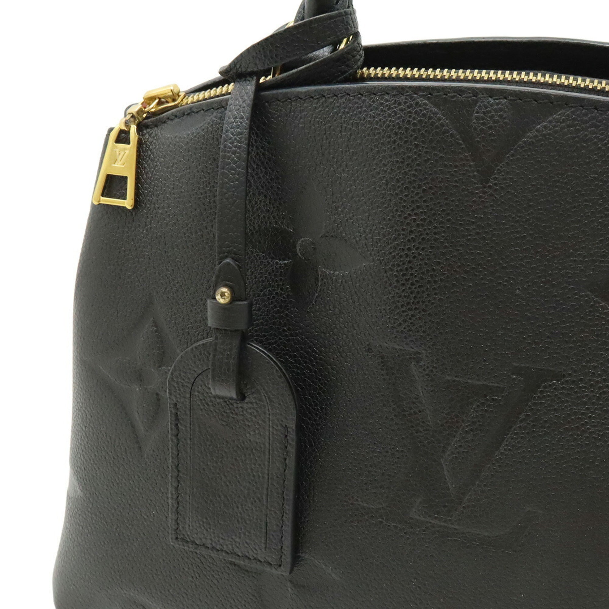 Louis Vuitton Black Noir Monogram Empreinte Handbag (Pre-Owned)