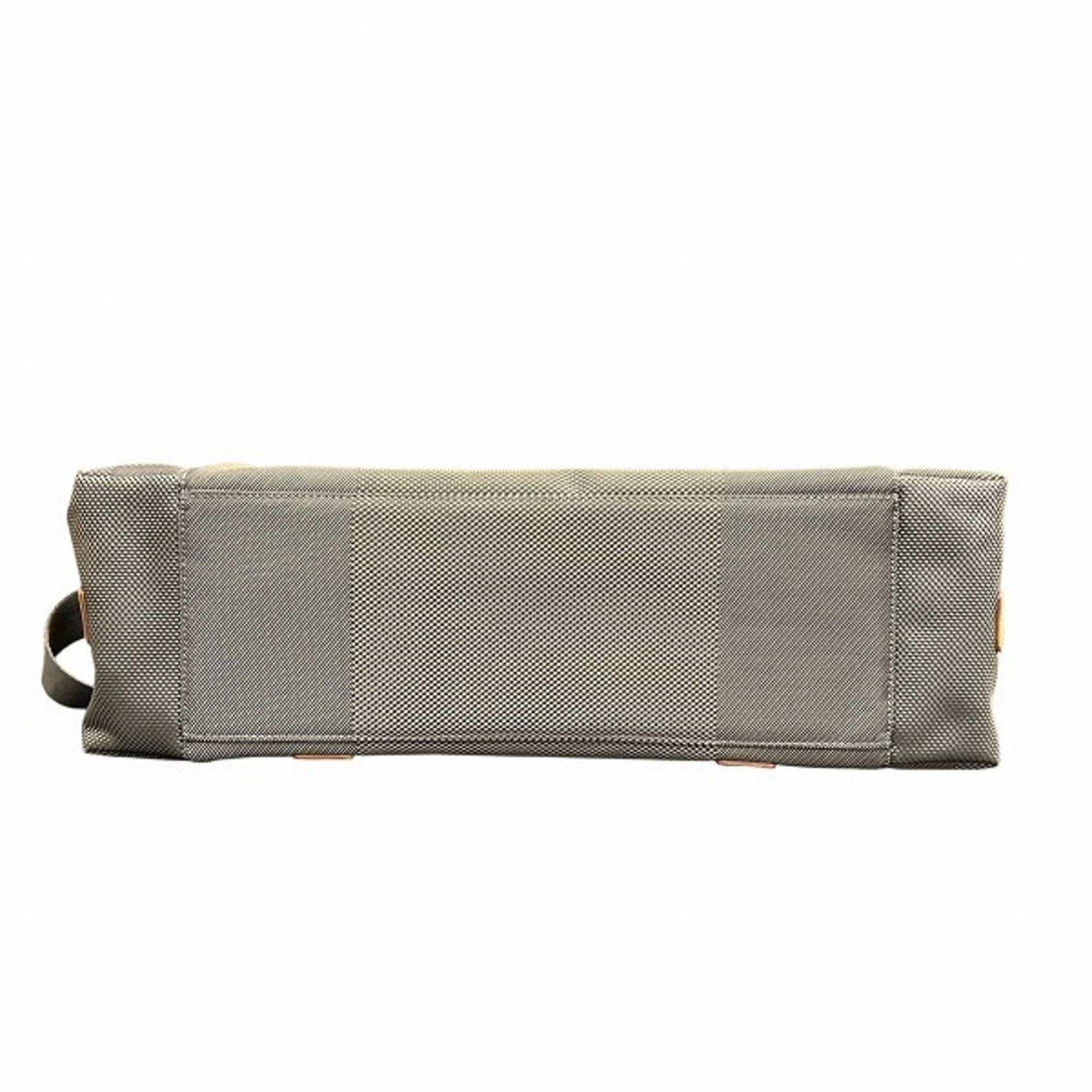Louis Vuitton Earth Canvas Handbag Shoulder Bag (Pre-Owned)