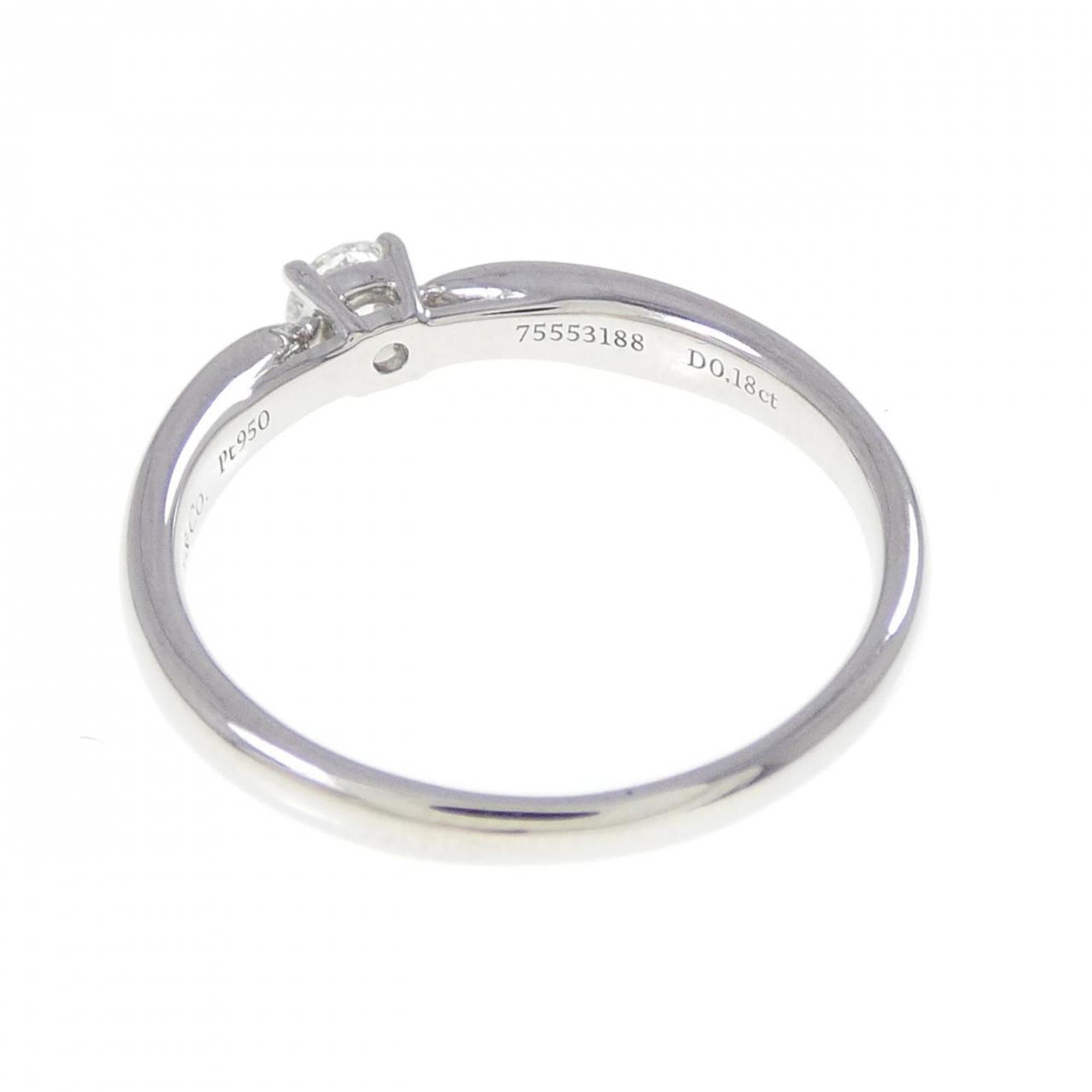 Tiffany Platinum 950 Band Ring (Pre-Owned)