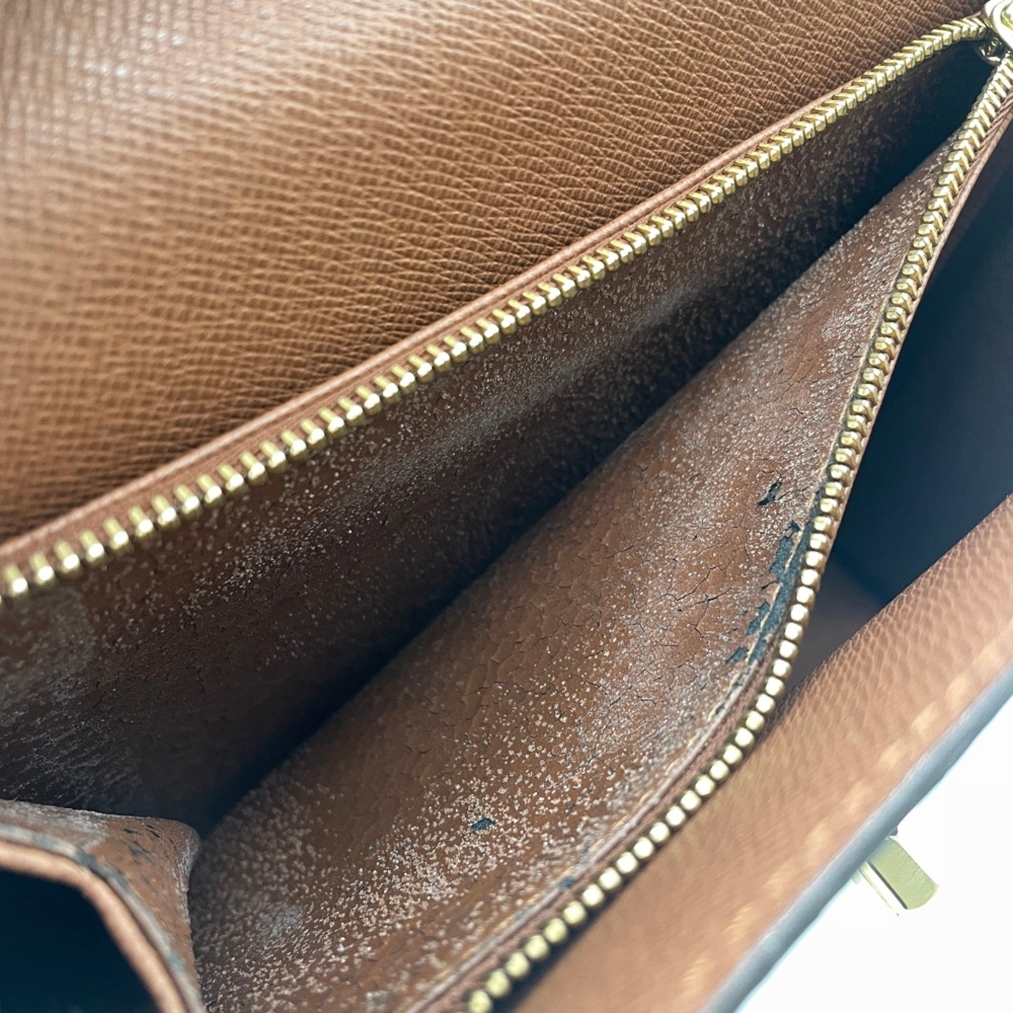Louis Vuitton Brown Galle Monogram Monogram Handbag (Pre-Owned)