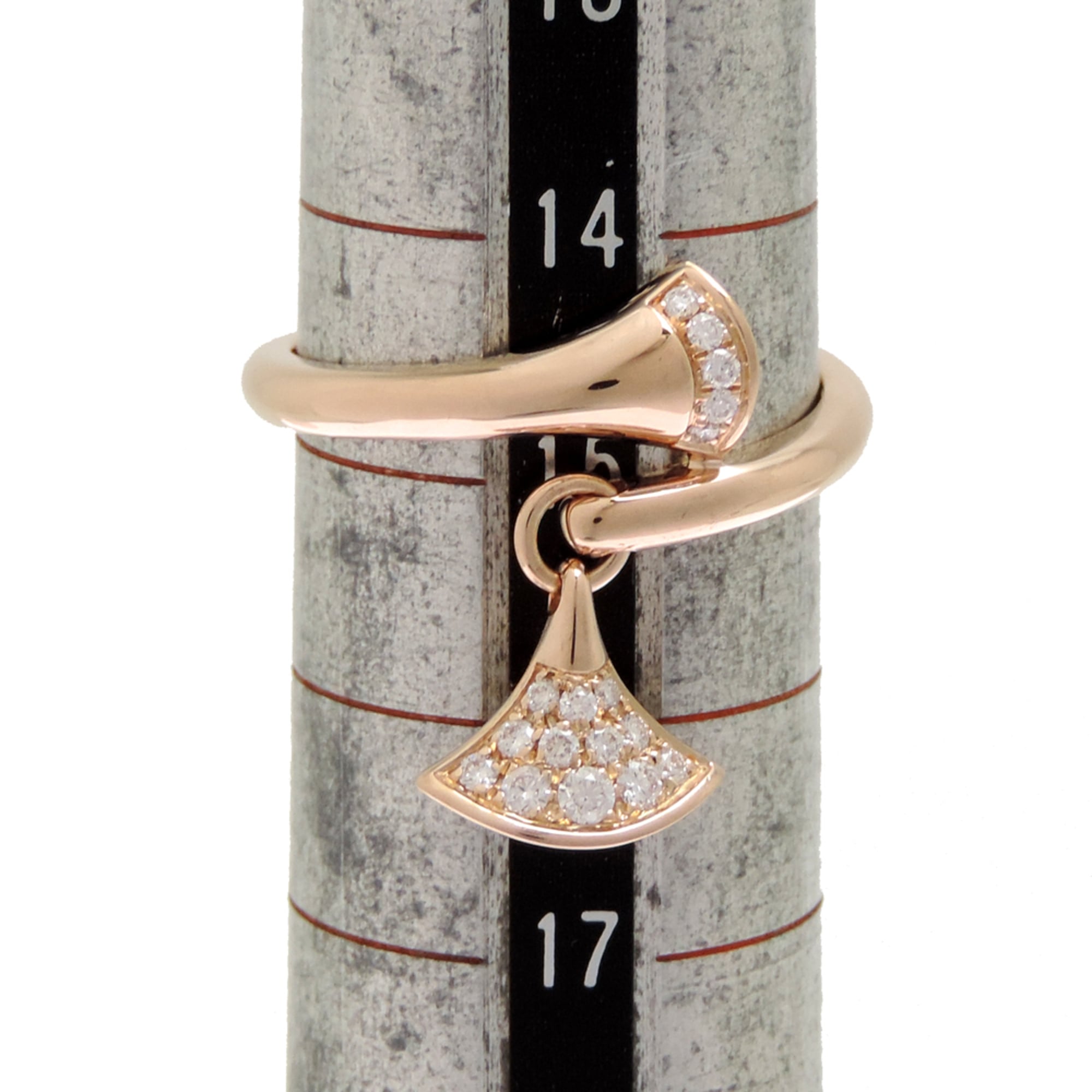 Bvlgari Pink Gold (18K) Band Ring (Pre-Owned)