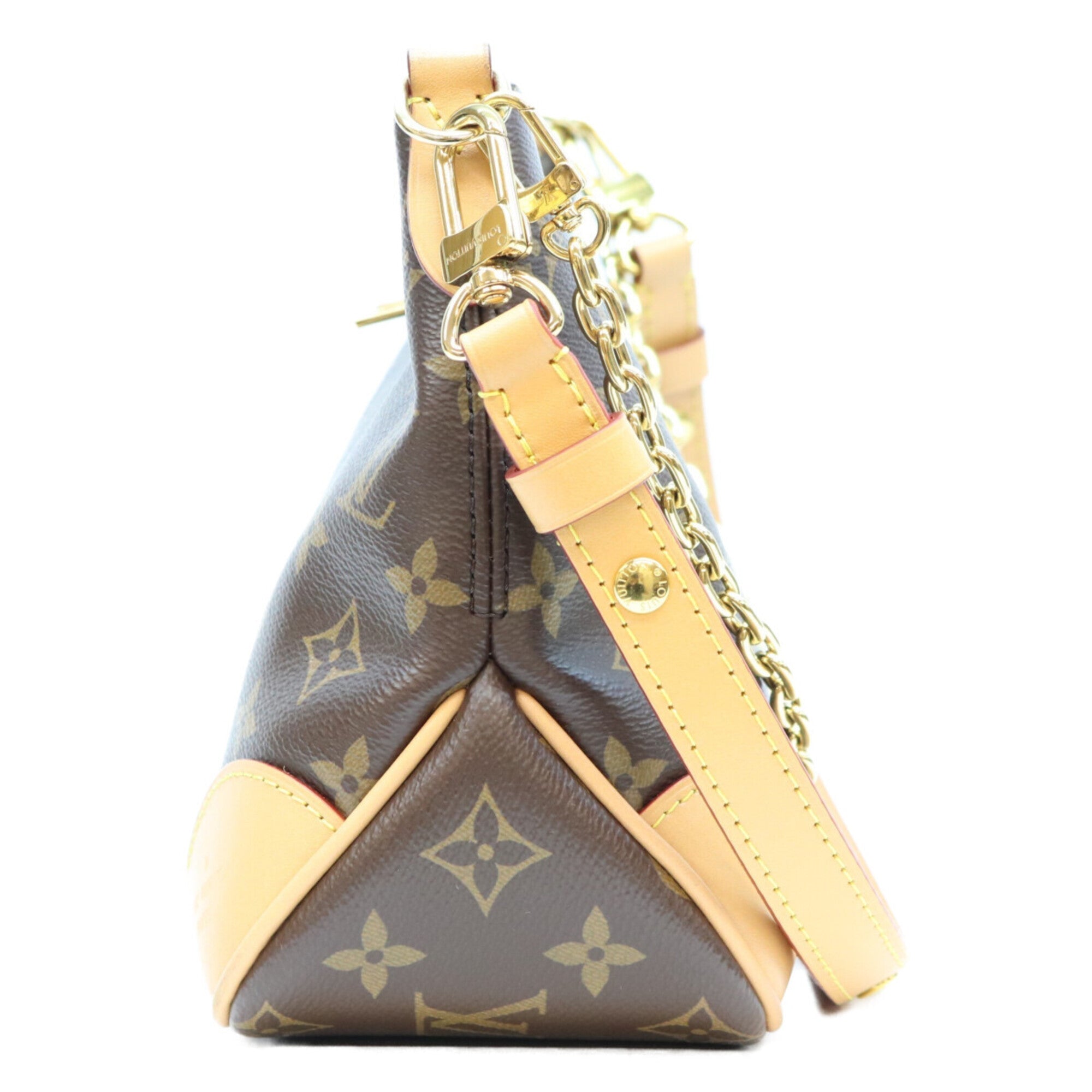 Louis Vuitton Brown Monogram Shoulder Bag (Pre-Owned)