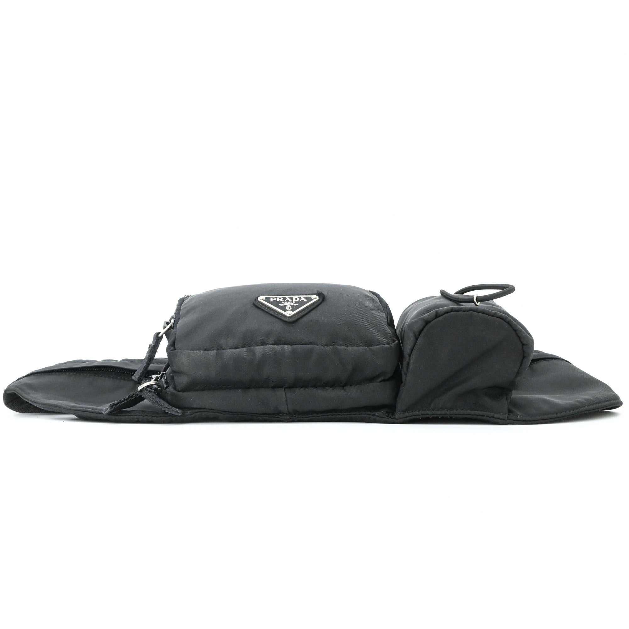 Prada Black Nylon Sling Bag (Pre-Owned)