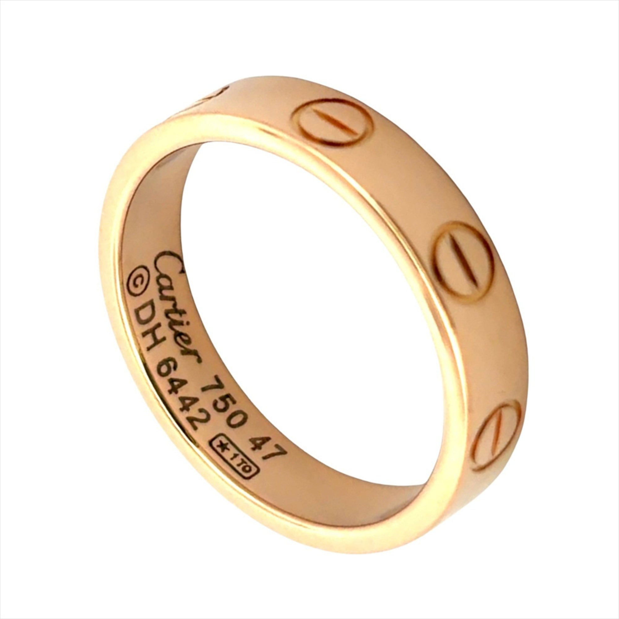 Cartier Pink Gold Pink Gold (18K) Band Ring (Pre-Owned)