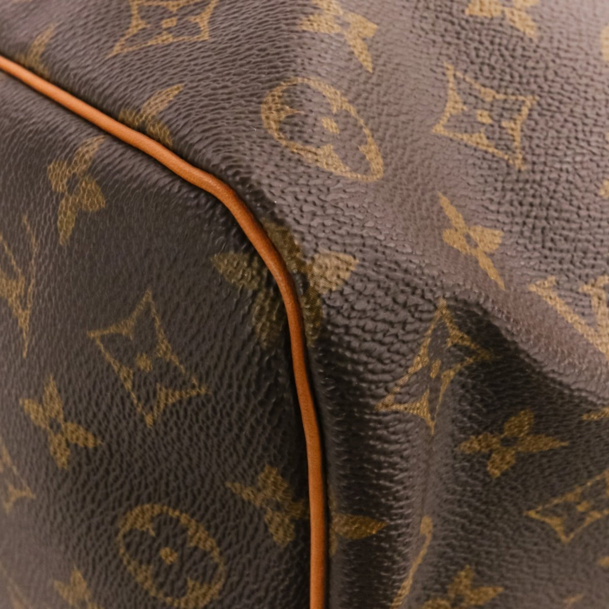 Louis Vuitton Brown Monogram Canvas Boston Bag (Pre-Owned)