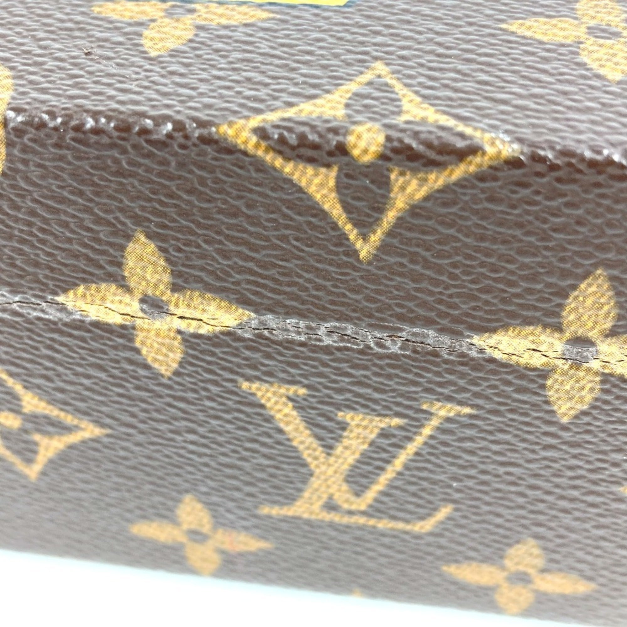 Louis Vuitton Brown Multi-Color Monogram Handbag (Pre-Owned)