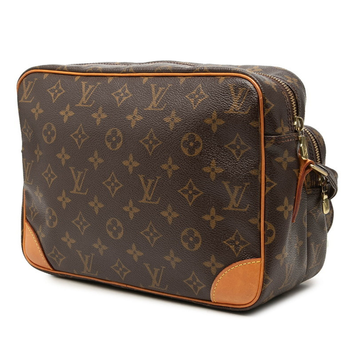 Louis Vuitton Monogram Brown Pvc Leather Shoulder Bag (Pre-Owned)
