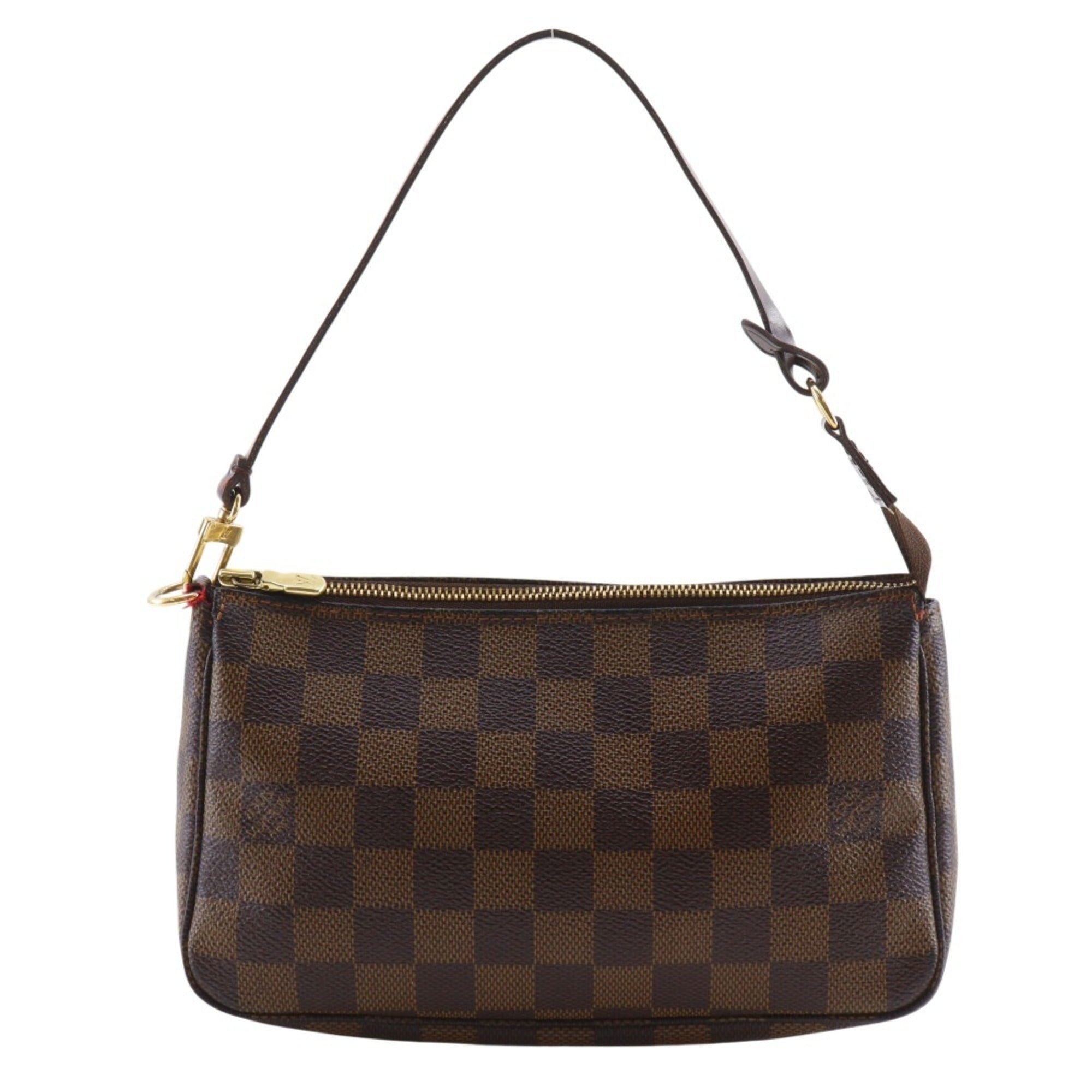 Louis Vuitton Brown Damier Canvas Pochette Pouch (Pre-Owned)