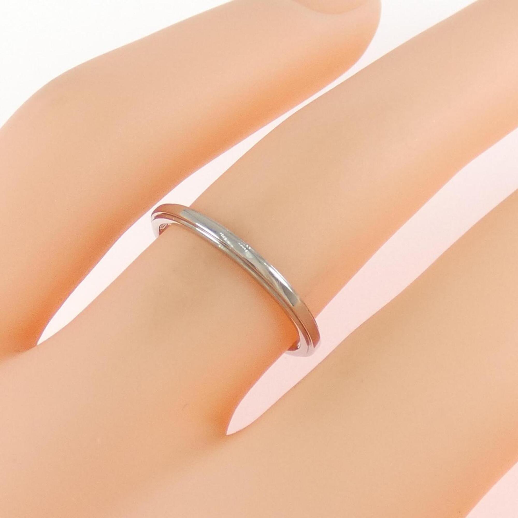 Cartier Platinum 950 Band Ring (Pre-Owned)